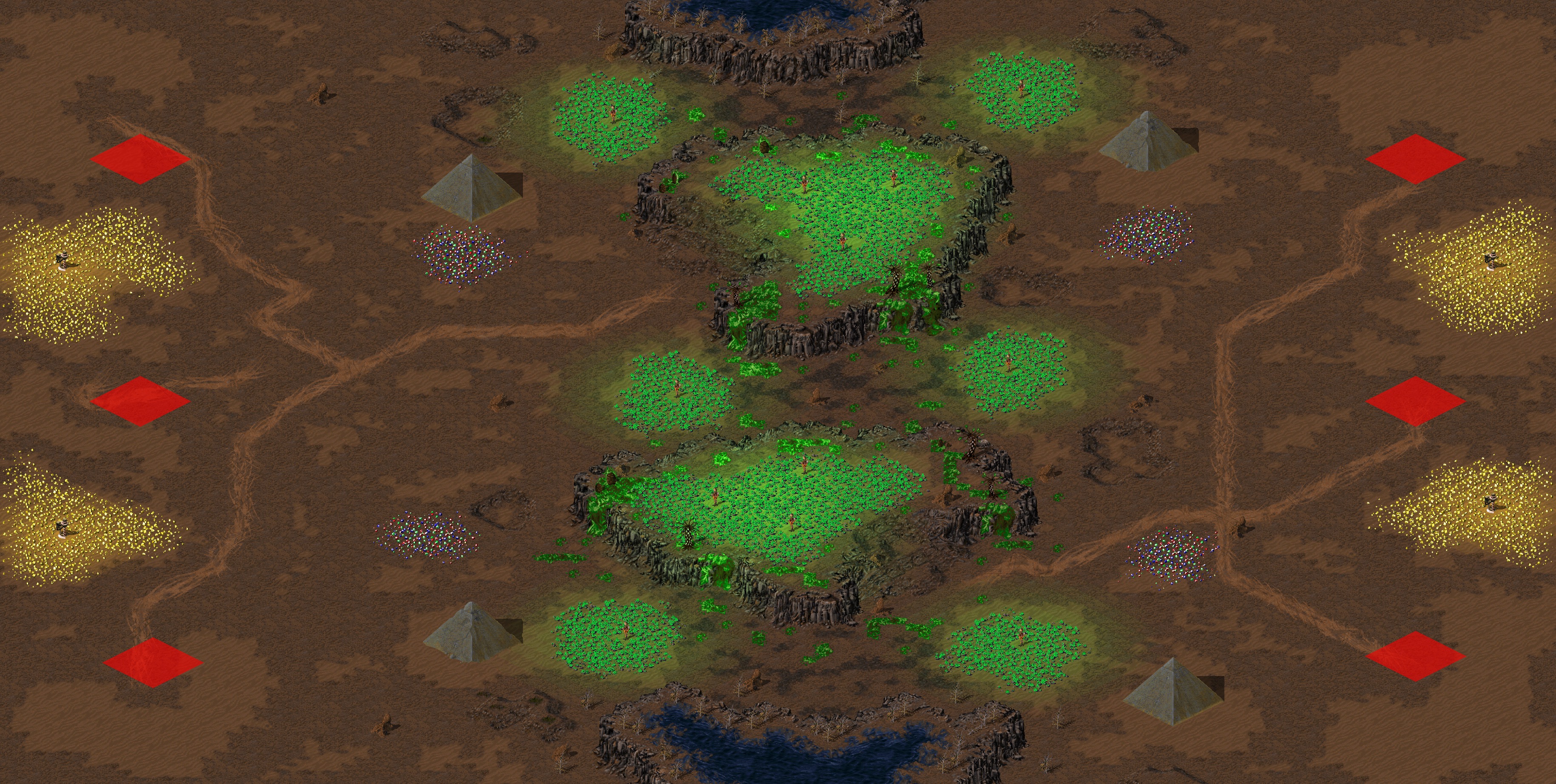 Rendered map: (6) Tour of Egypt