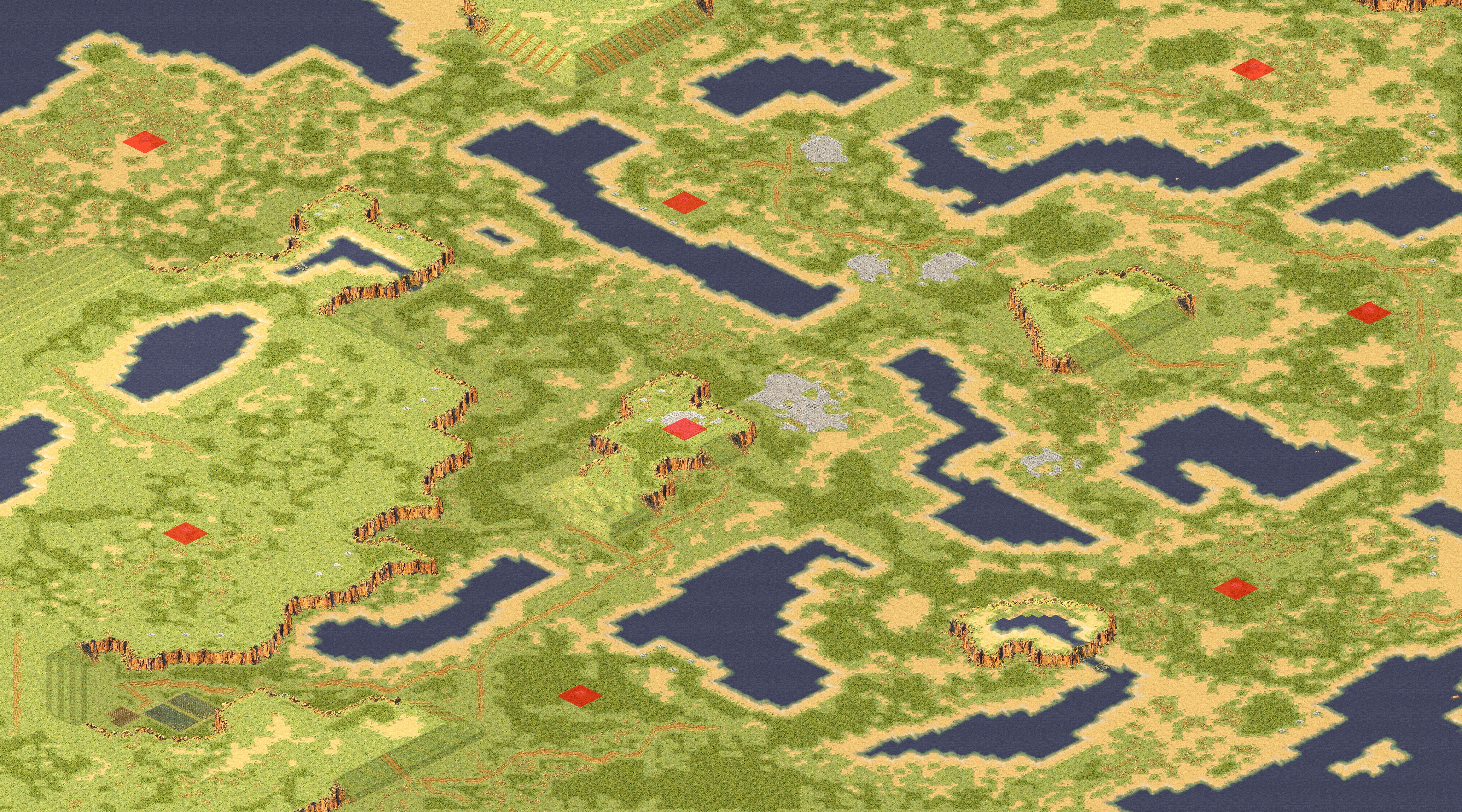Rendered map: Apocalypse Tank War Tournament