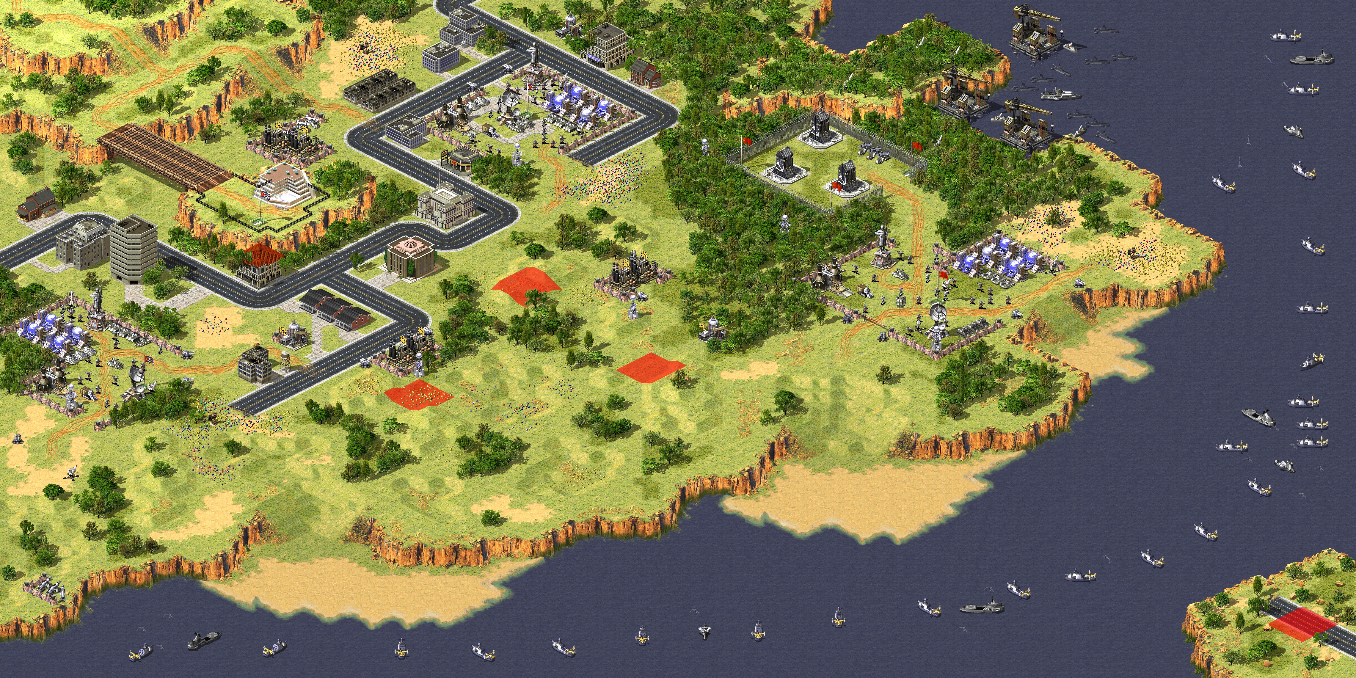 Rendered map: Cuban Missile Crisis