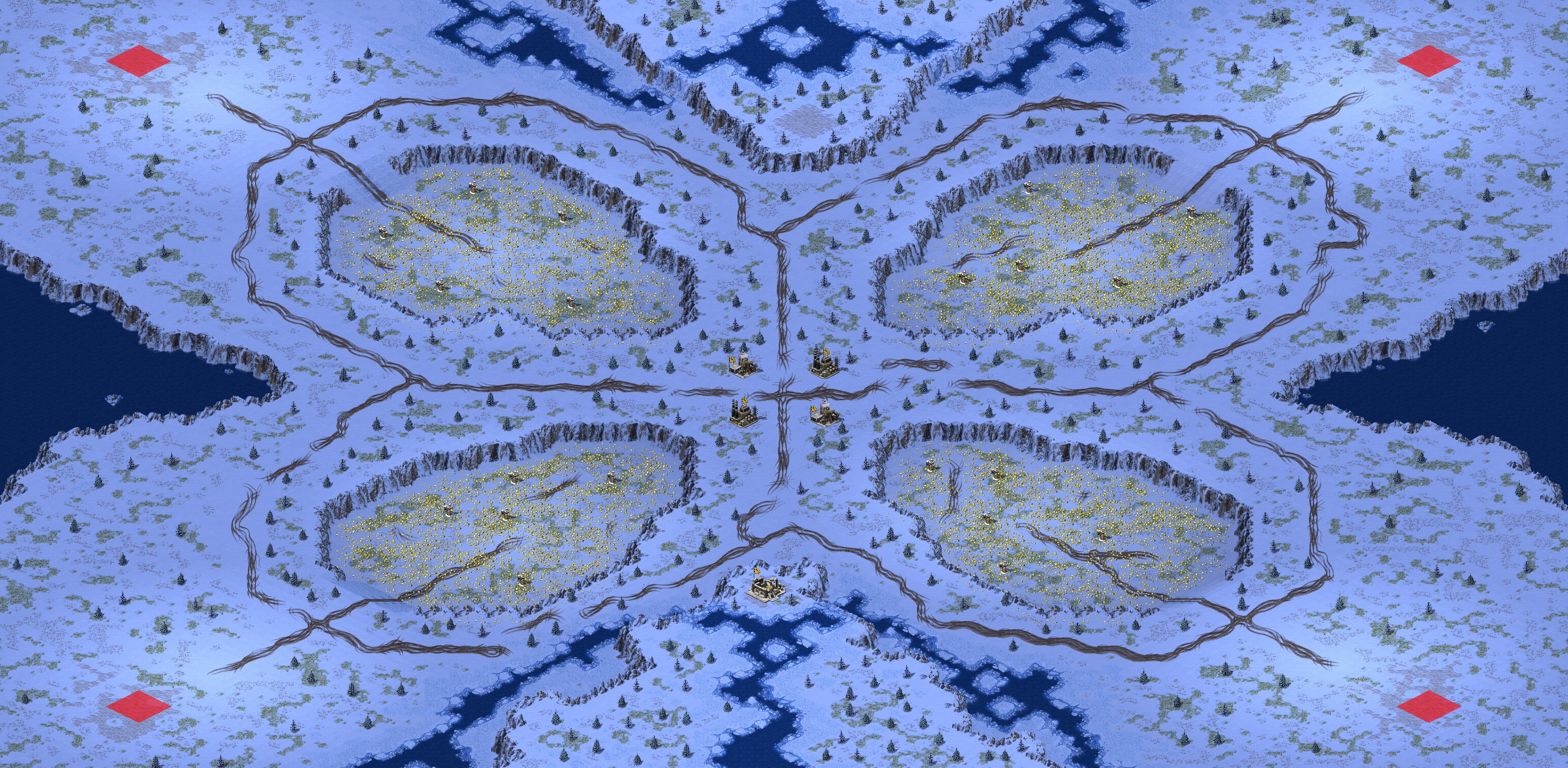 Rendered map: MO: Frozen Throne