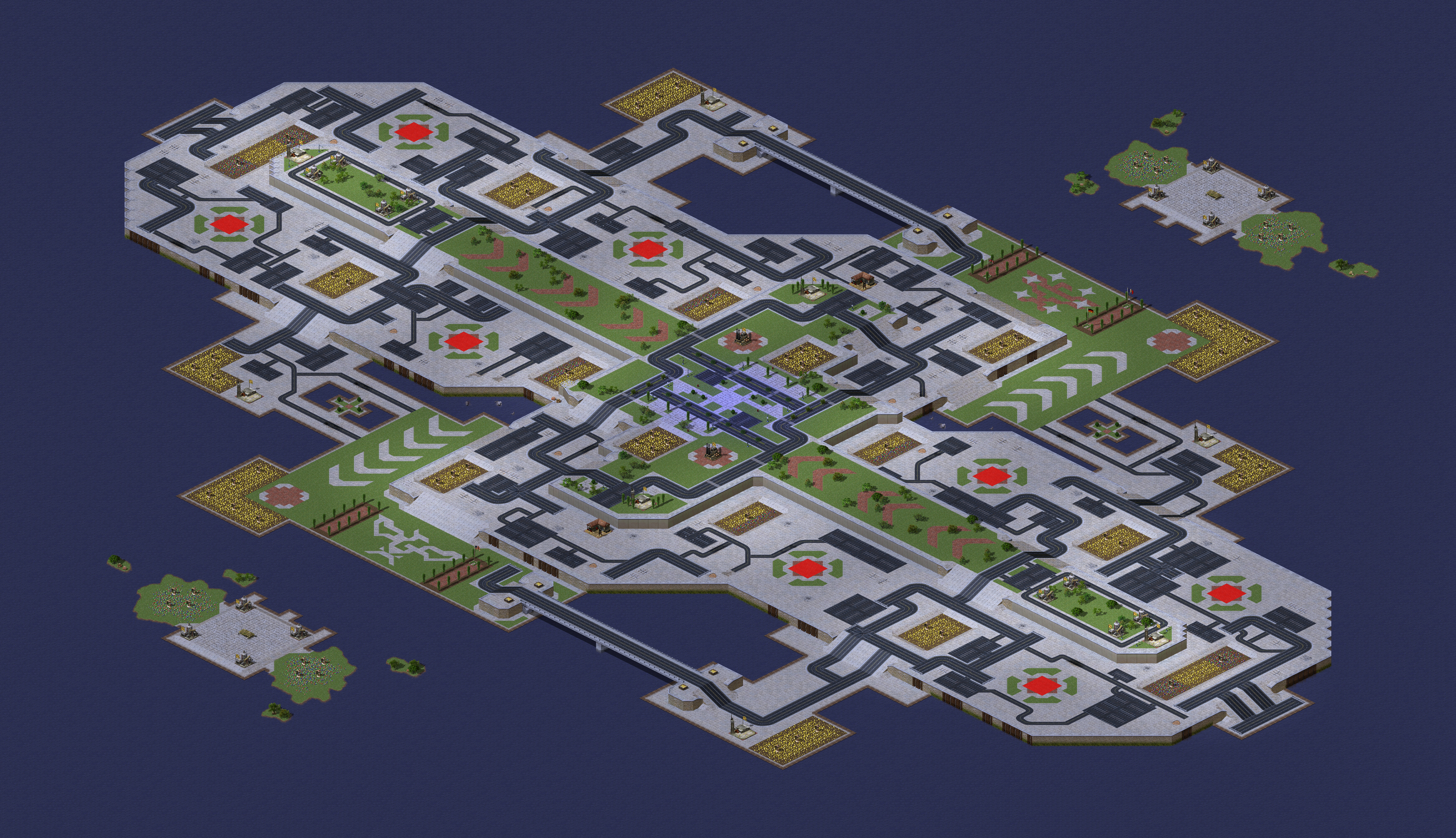 Rendered map: (8) Siegfried's Techzentrum