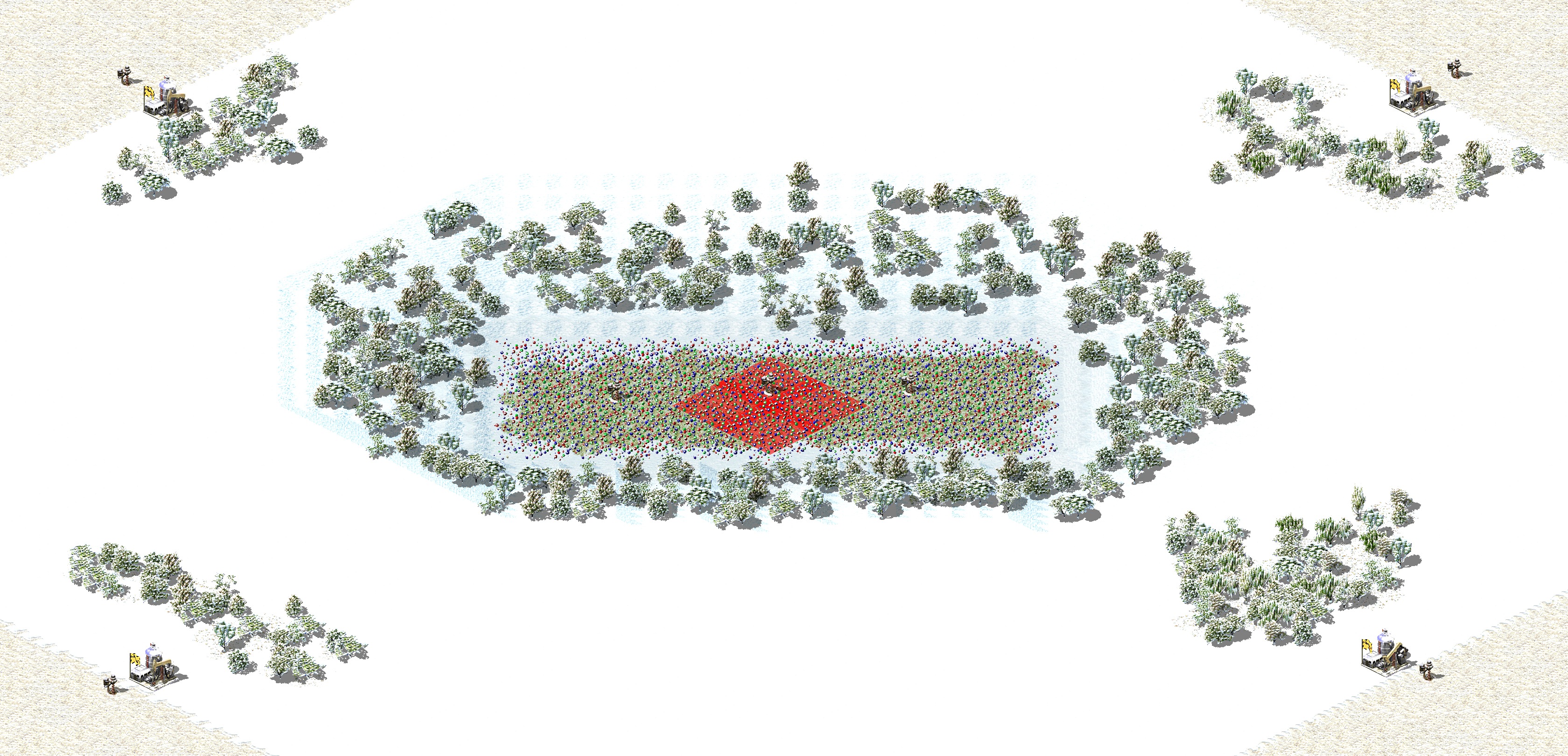 Rendered map: The Pit