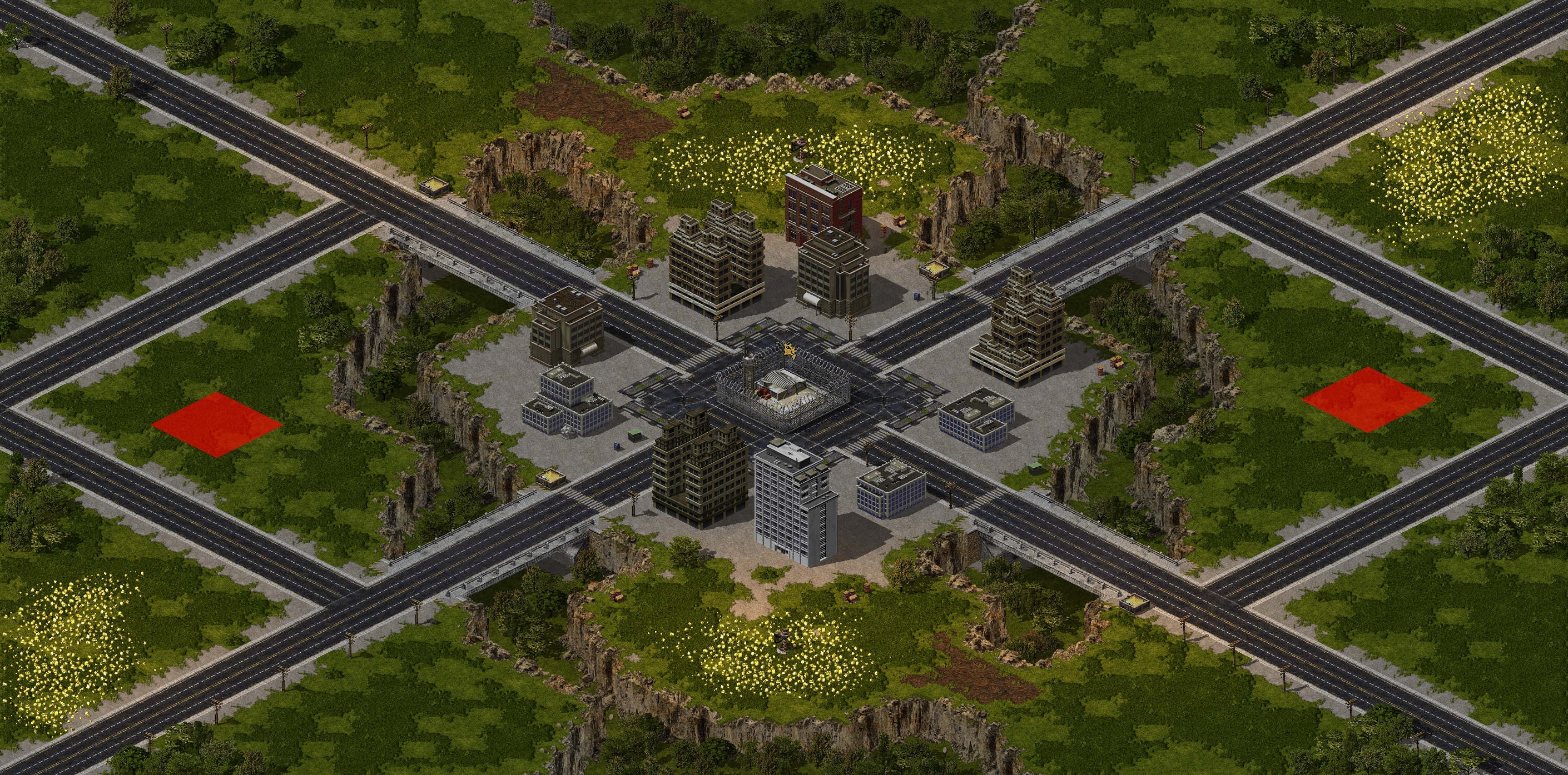 Rendered map: Urban Rush