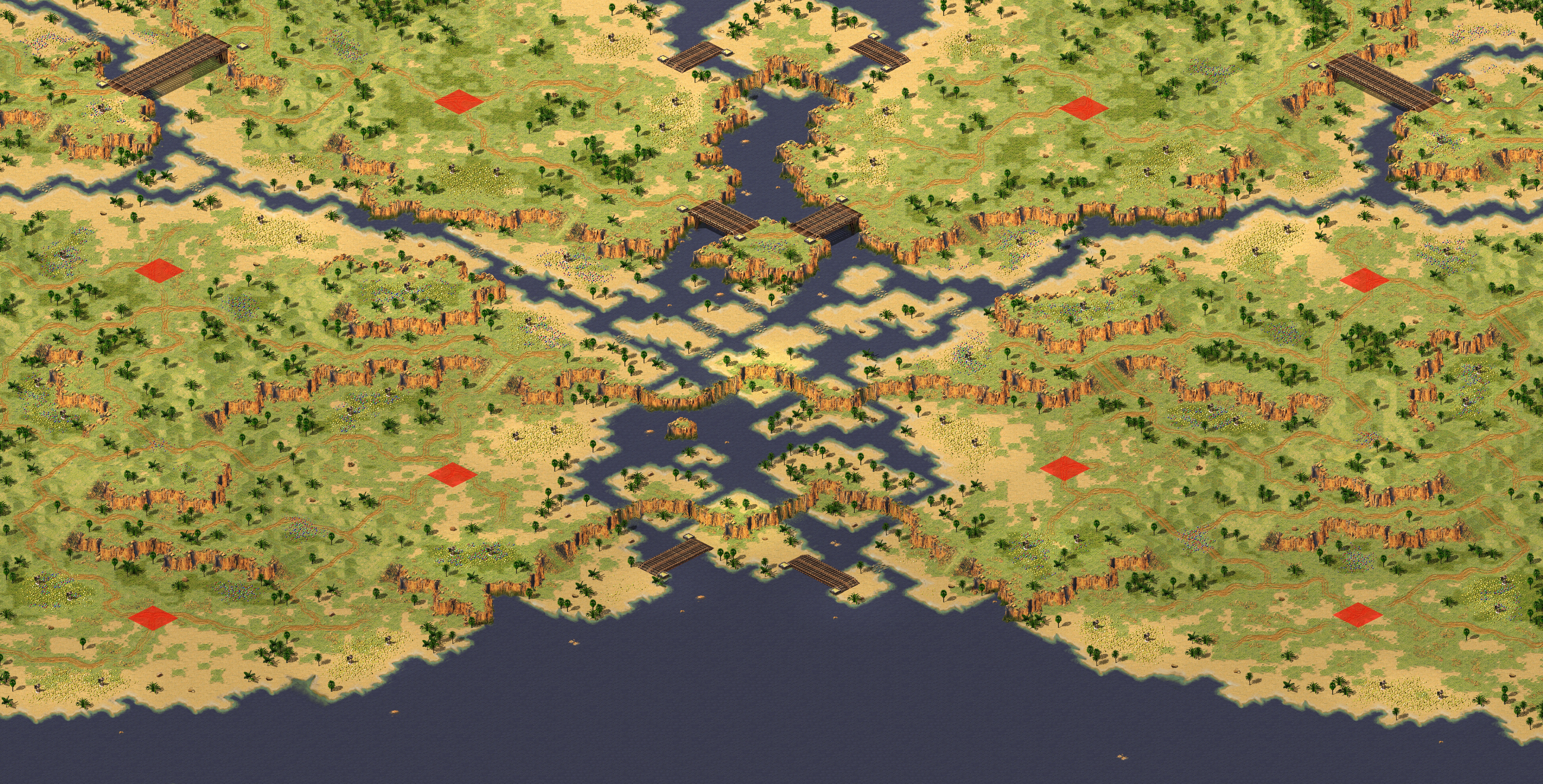 Rendered map: Rapids Rush (2-8)