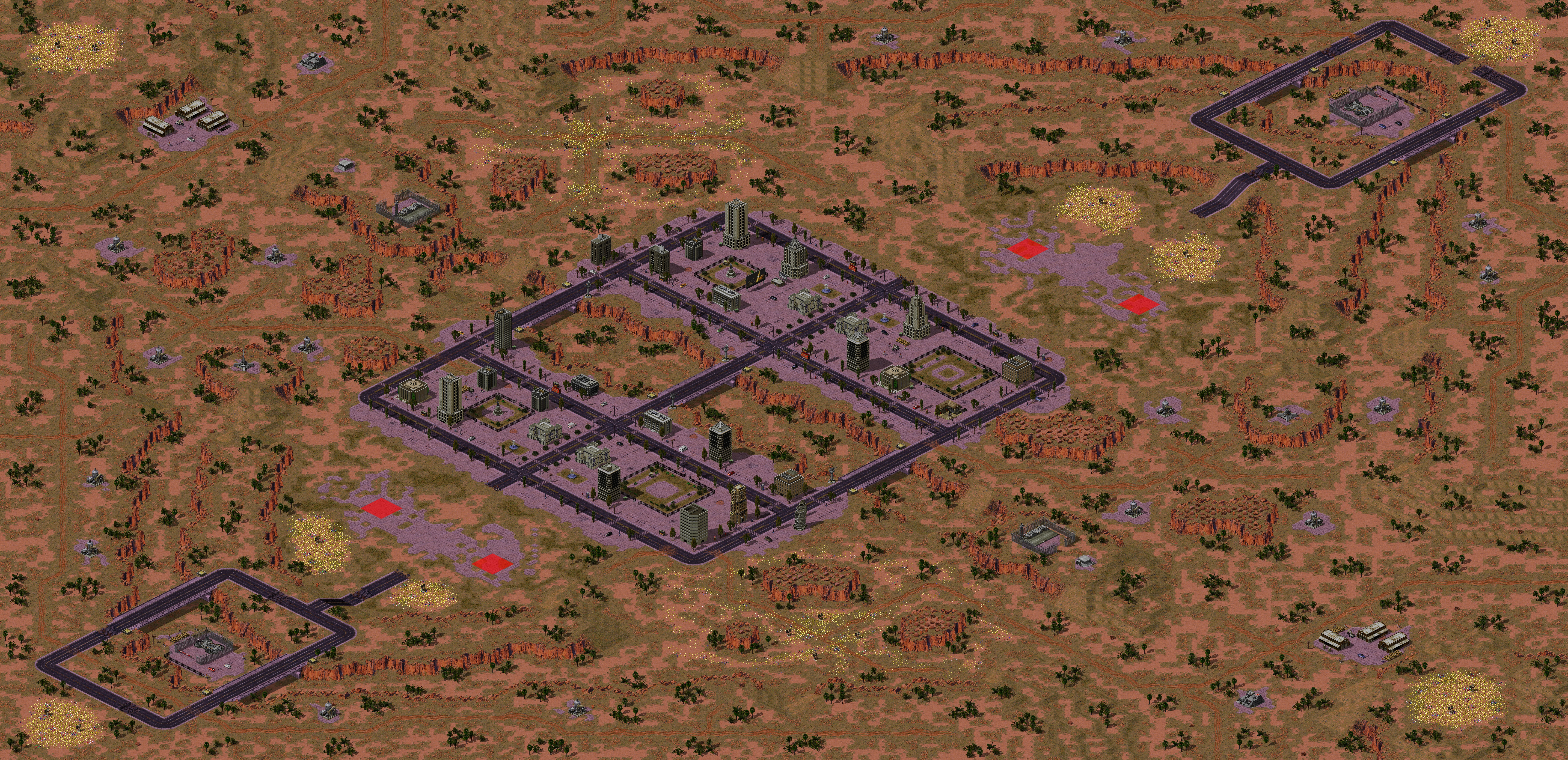 Rendered map: Black's Big Battle