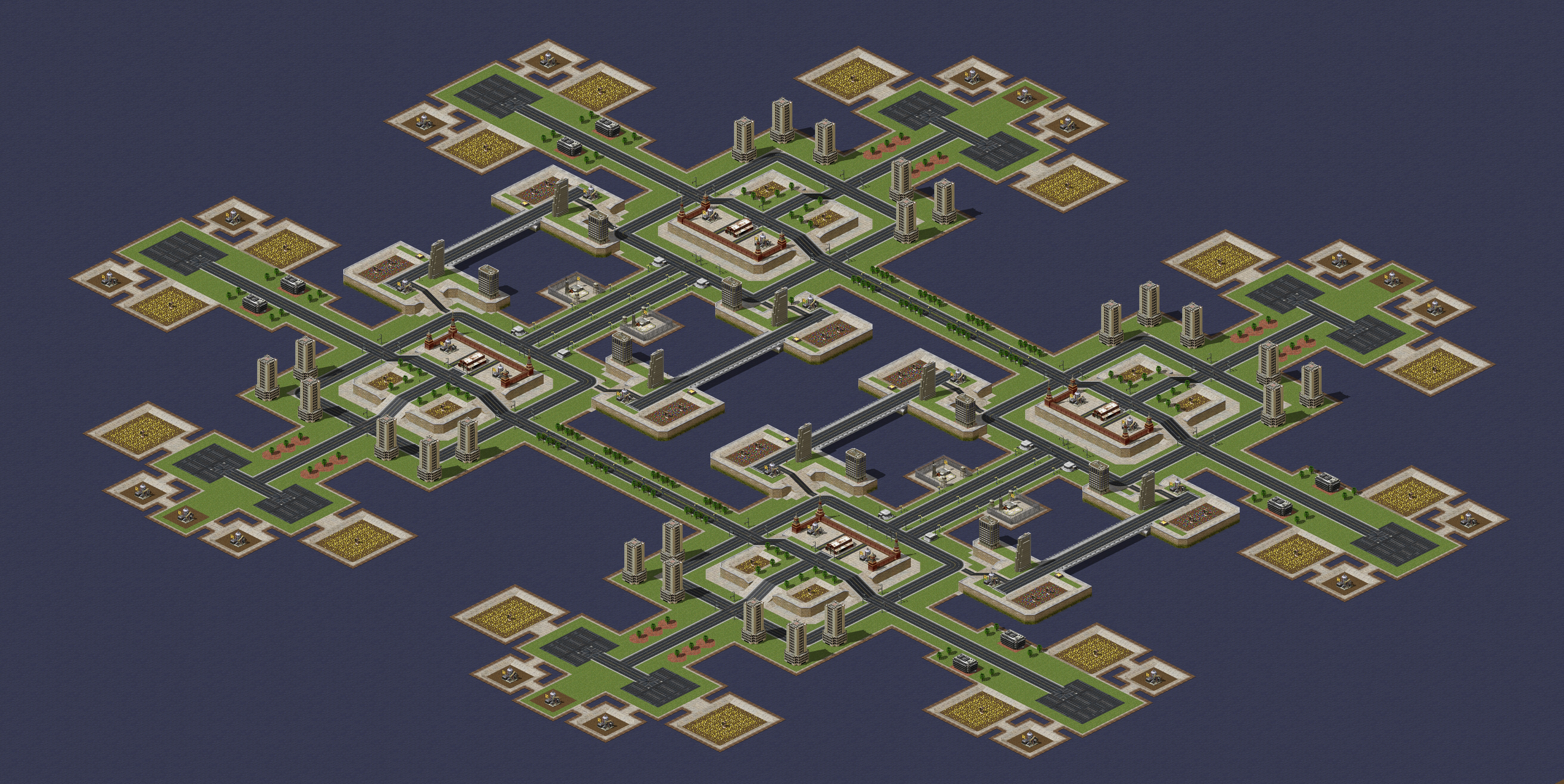 Rendered map: Conch Bay 4v4
