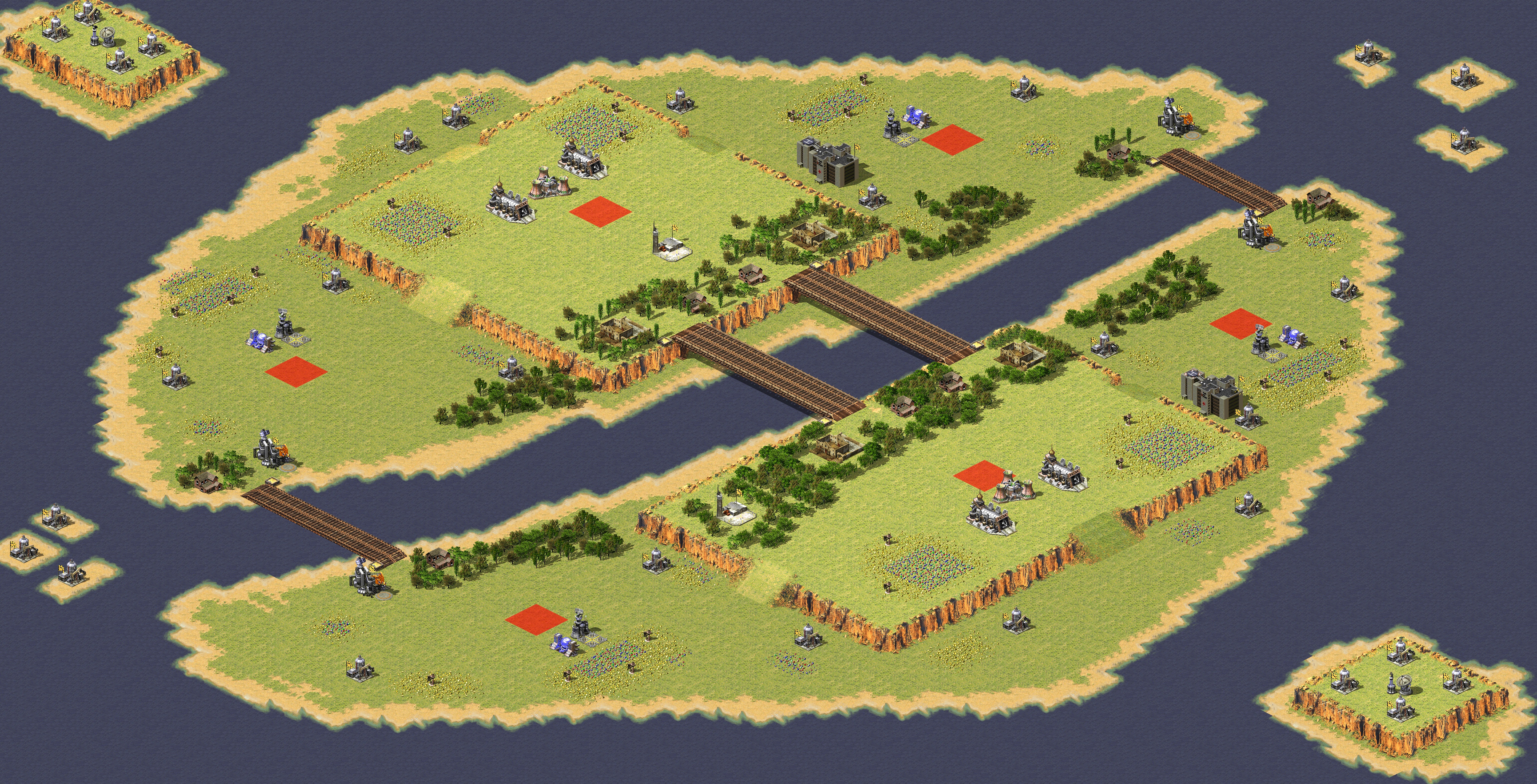 Rendered map: 3v3 Total War