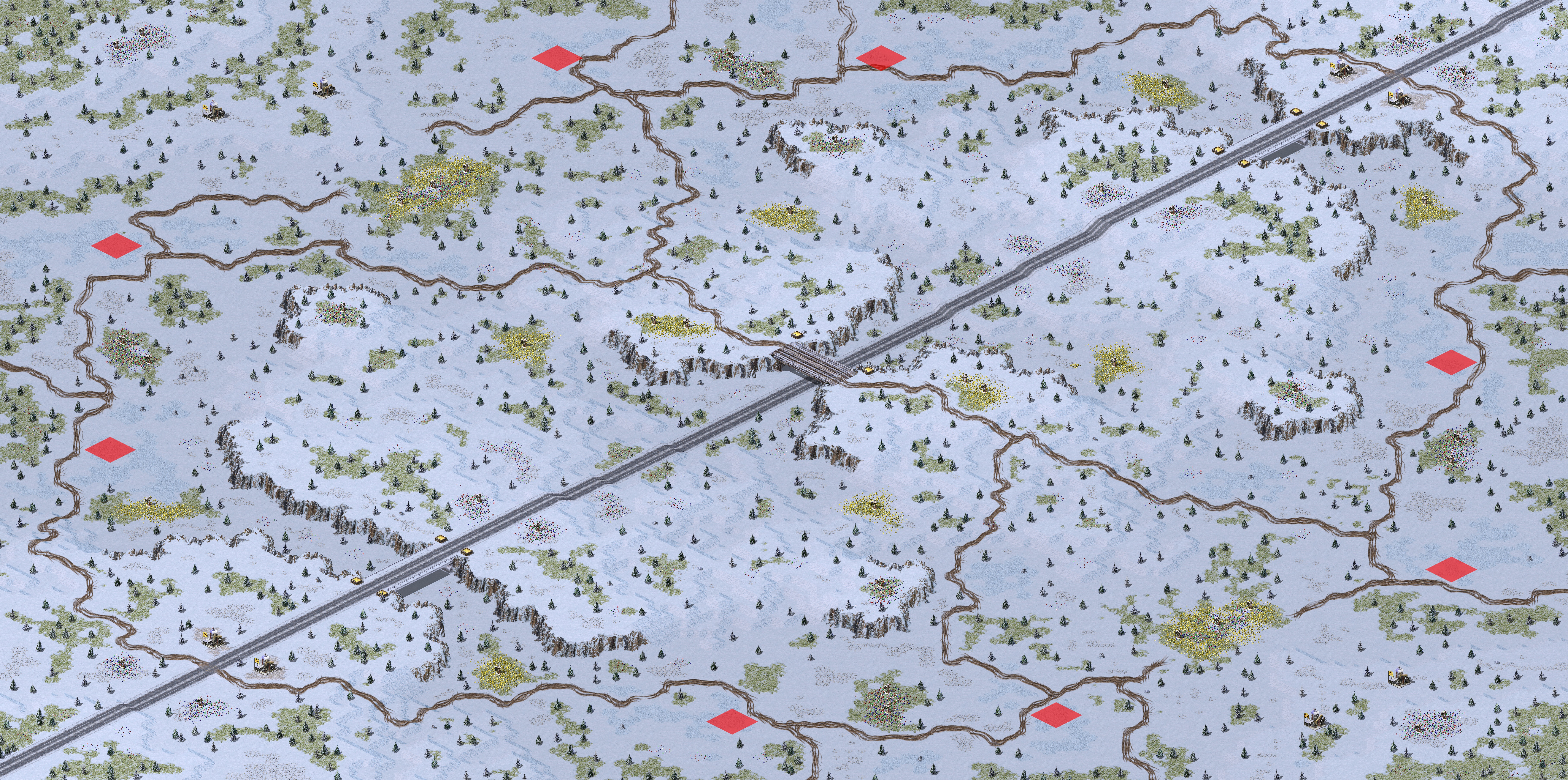 Rendered map: 新增益-凝冻森林