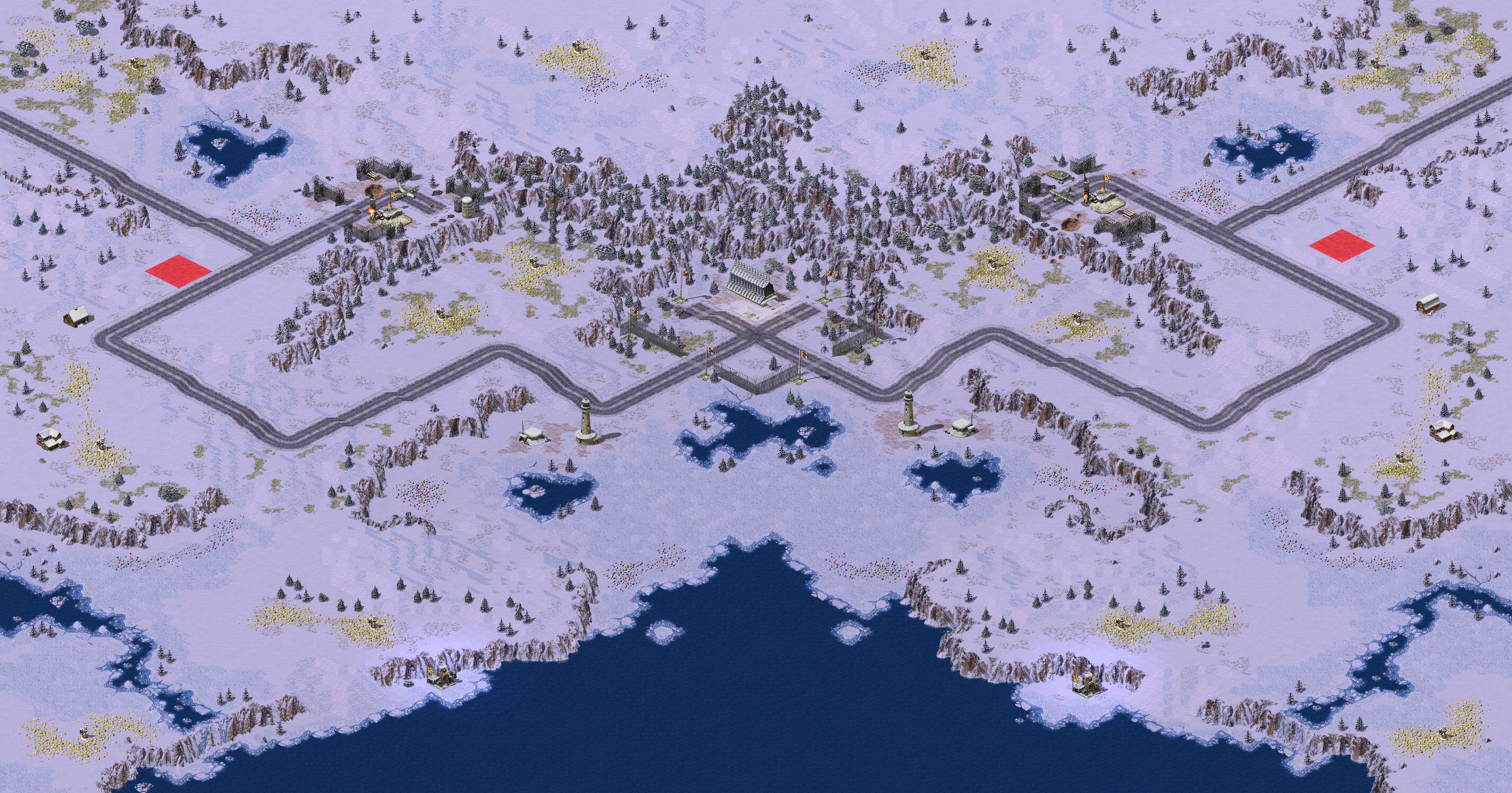 Rendered map: 风起鹰翔 - 赛事专用