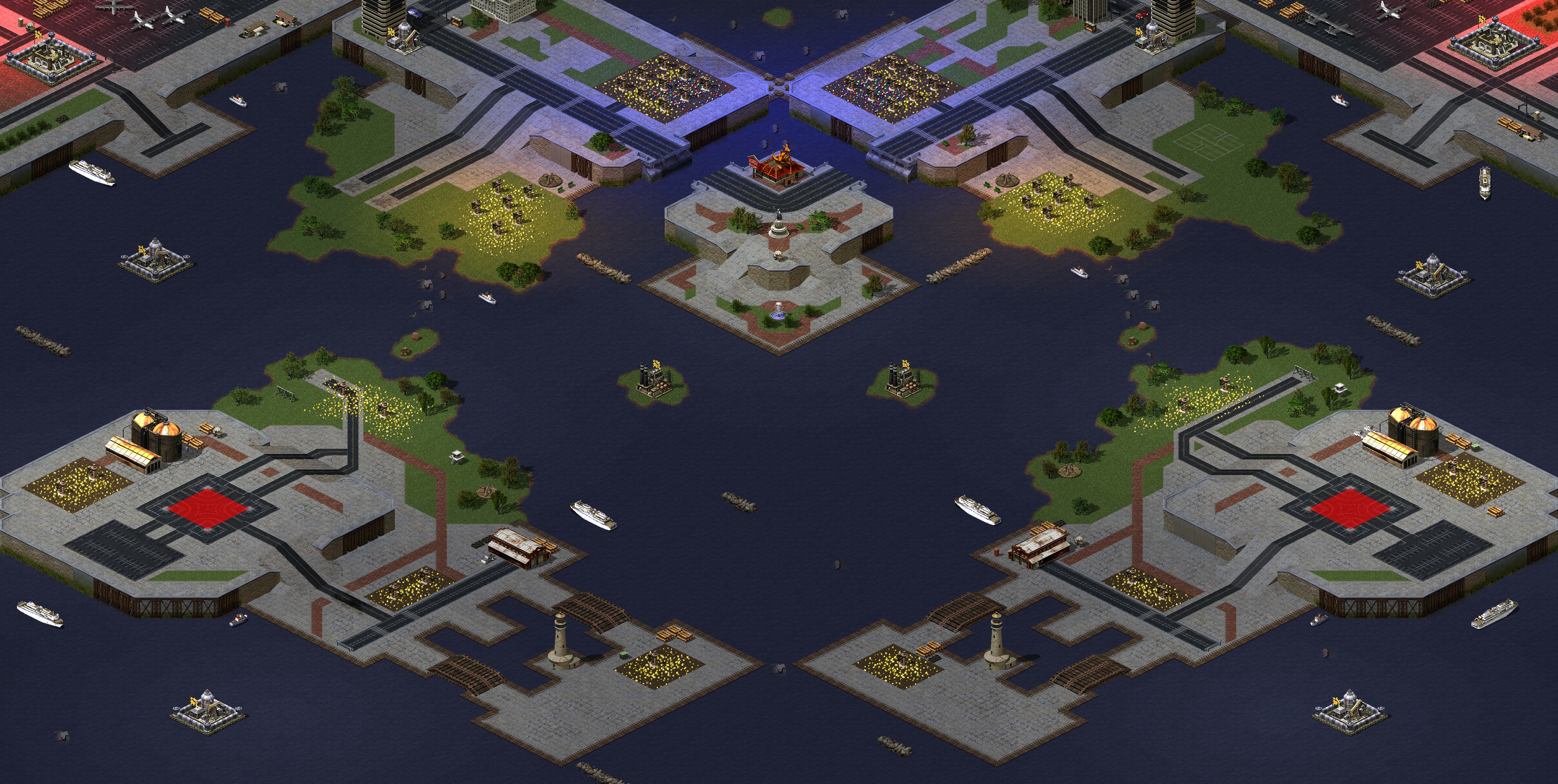 Rendered map: Urban Landing LE
