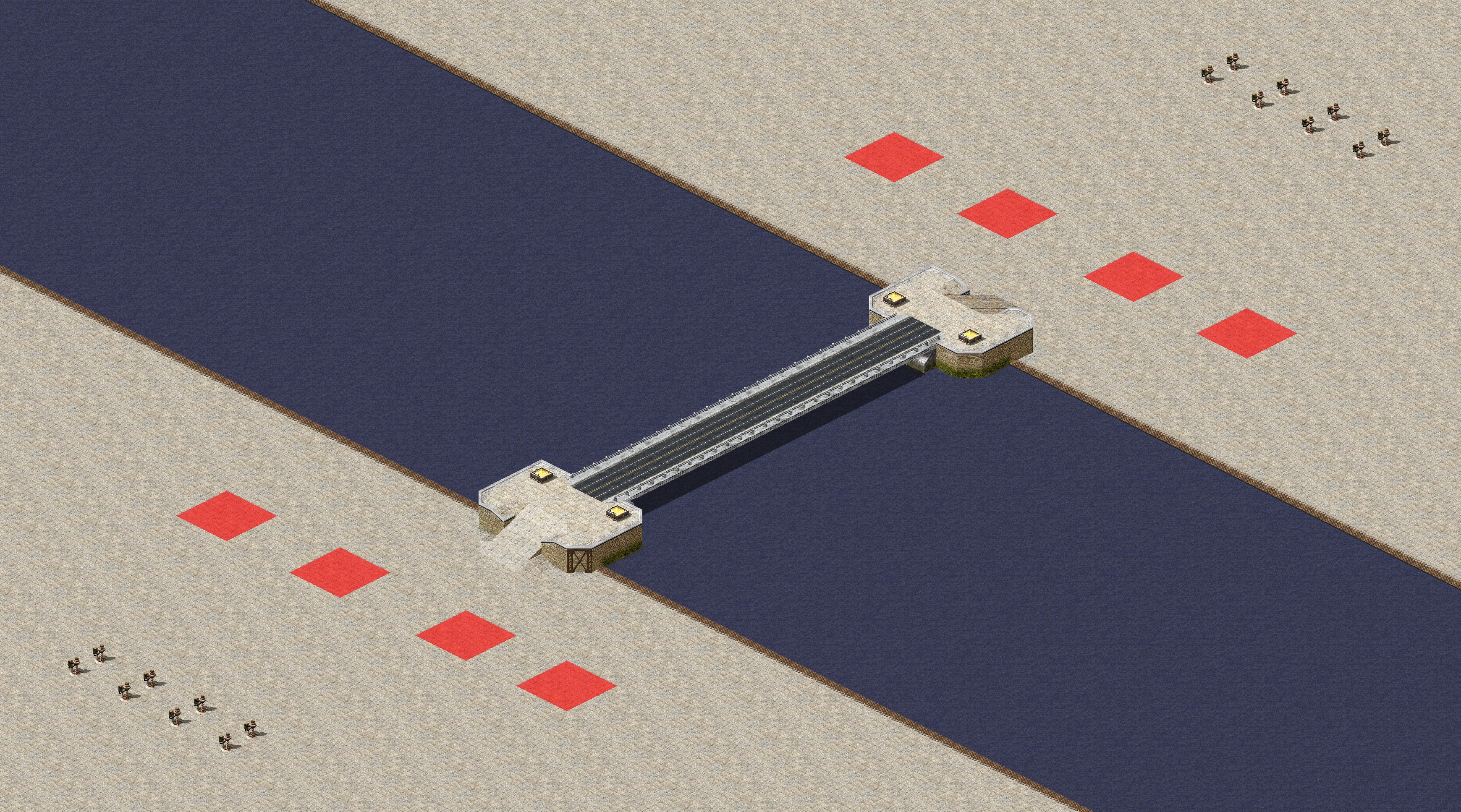 Rendered map: Poor Naval Battle 4v4