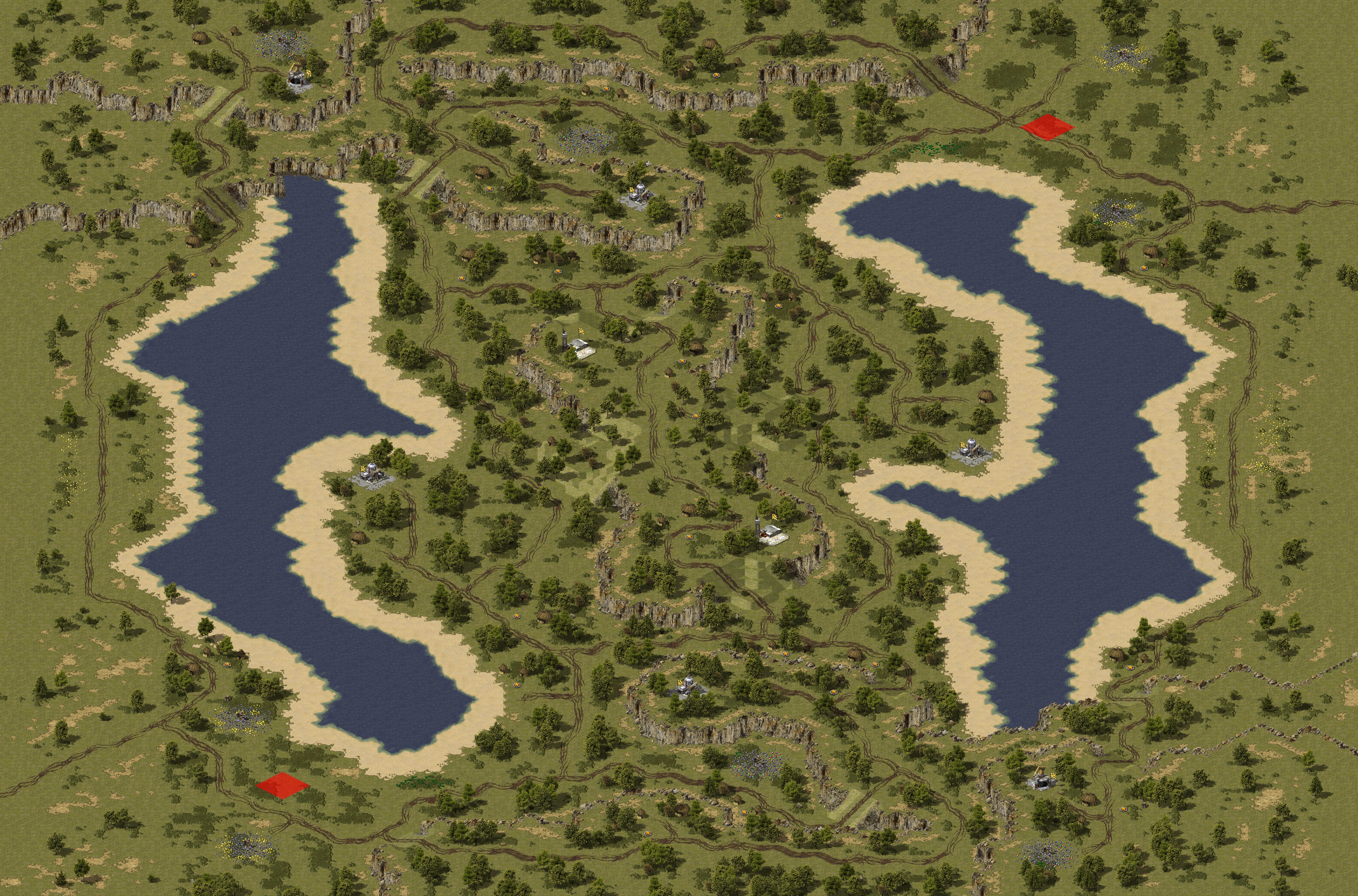 Rendered map: Canals of Carnage