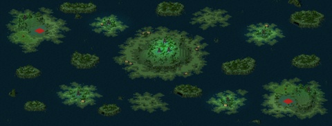 Rendered preview of Paradise Islands (2)