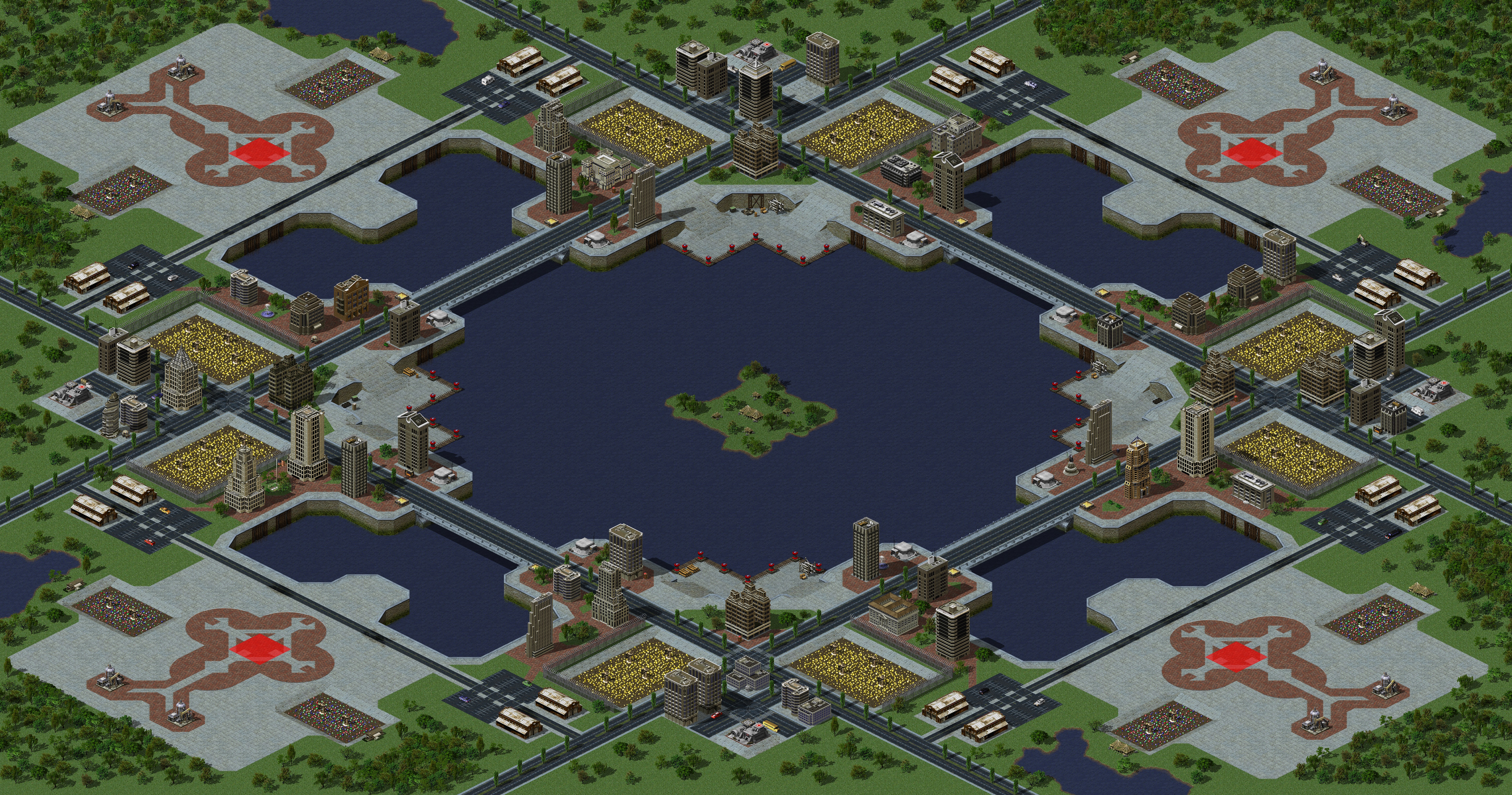 Rendered map: Moonlit Bay