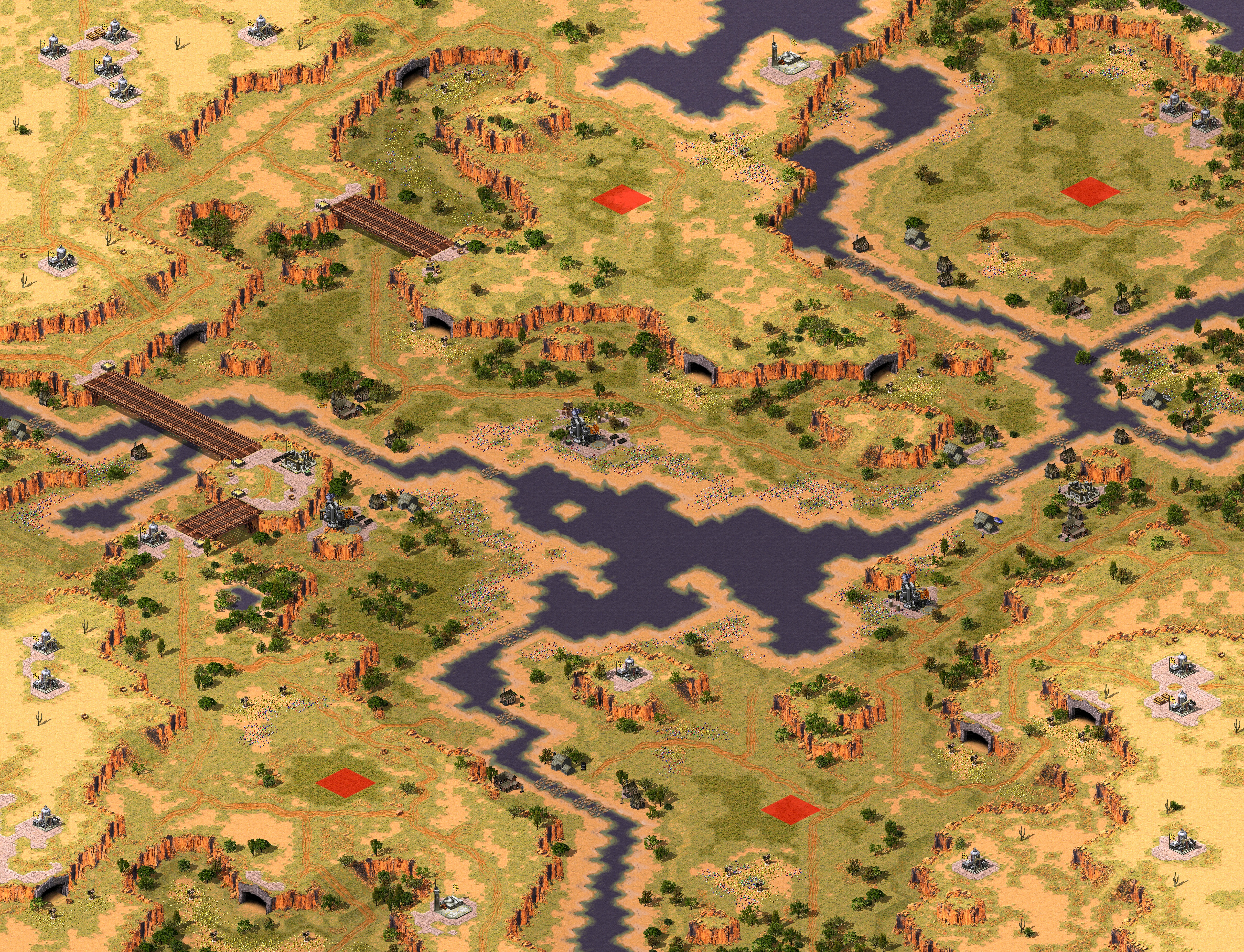Rendered map: 矿石勘探