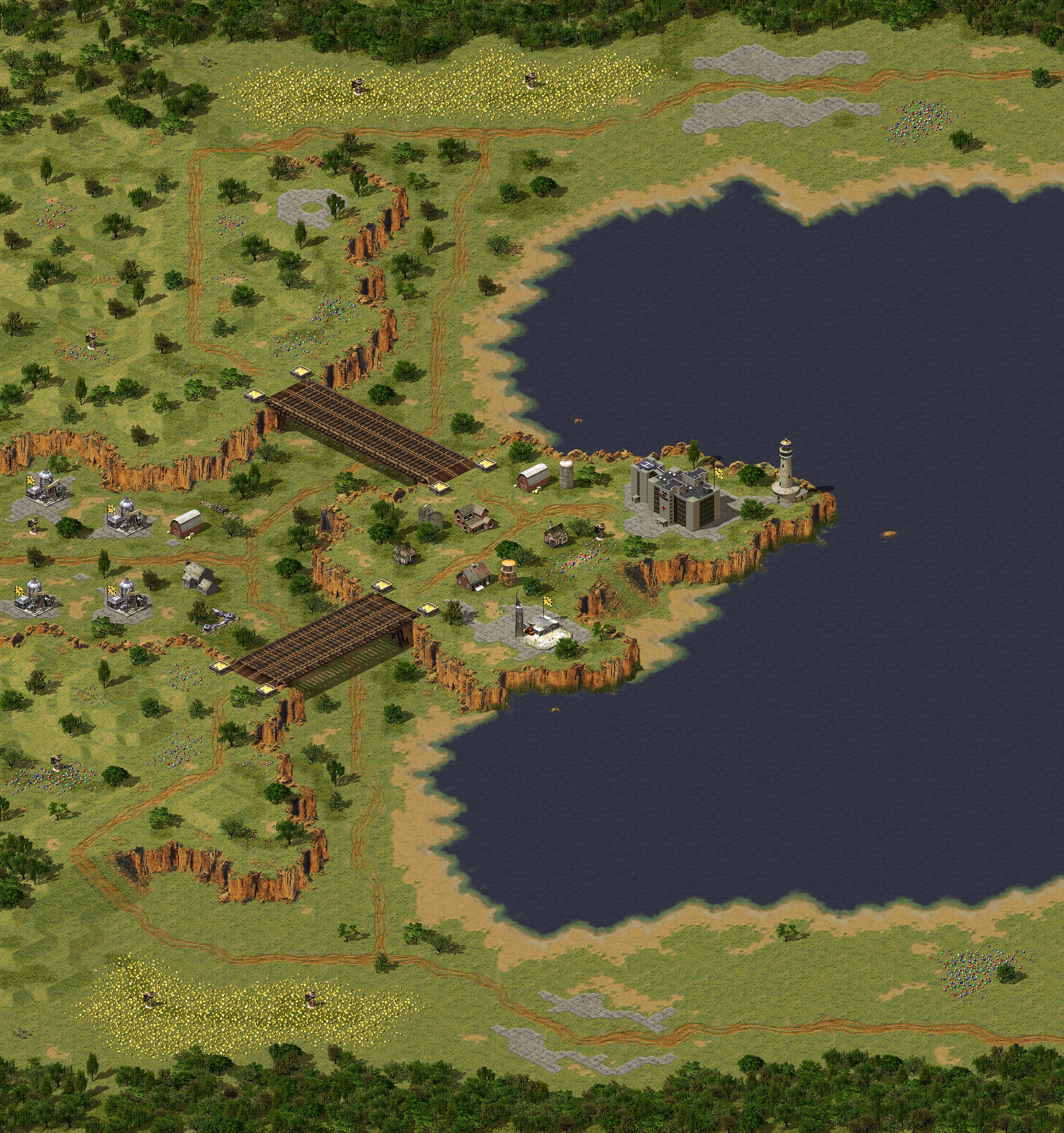 Rendered map: Mount Fury