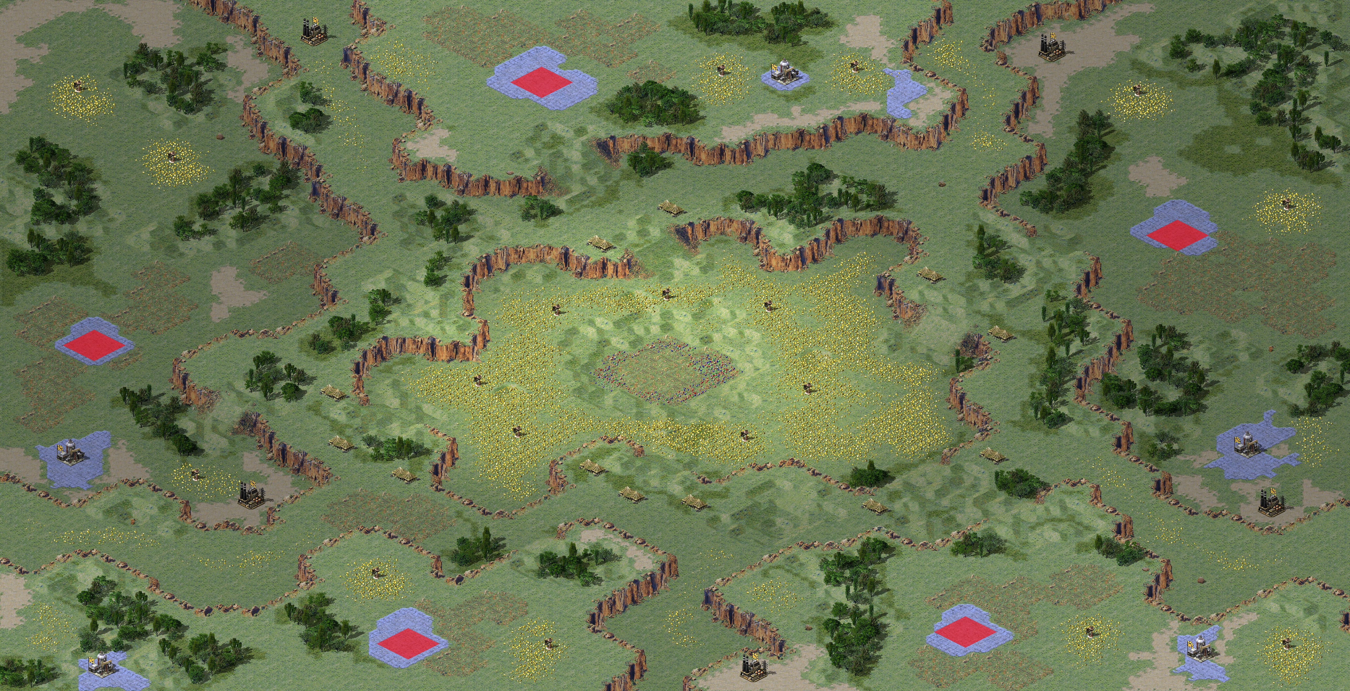 Rendered map: 金色黄昏（5）