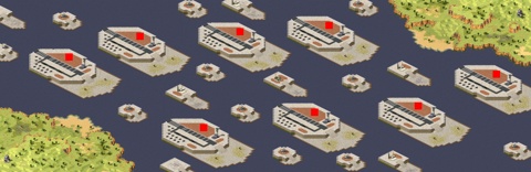 Rendered preview of One Island Per Player Naval