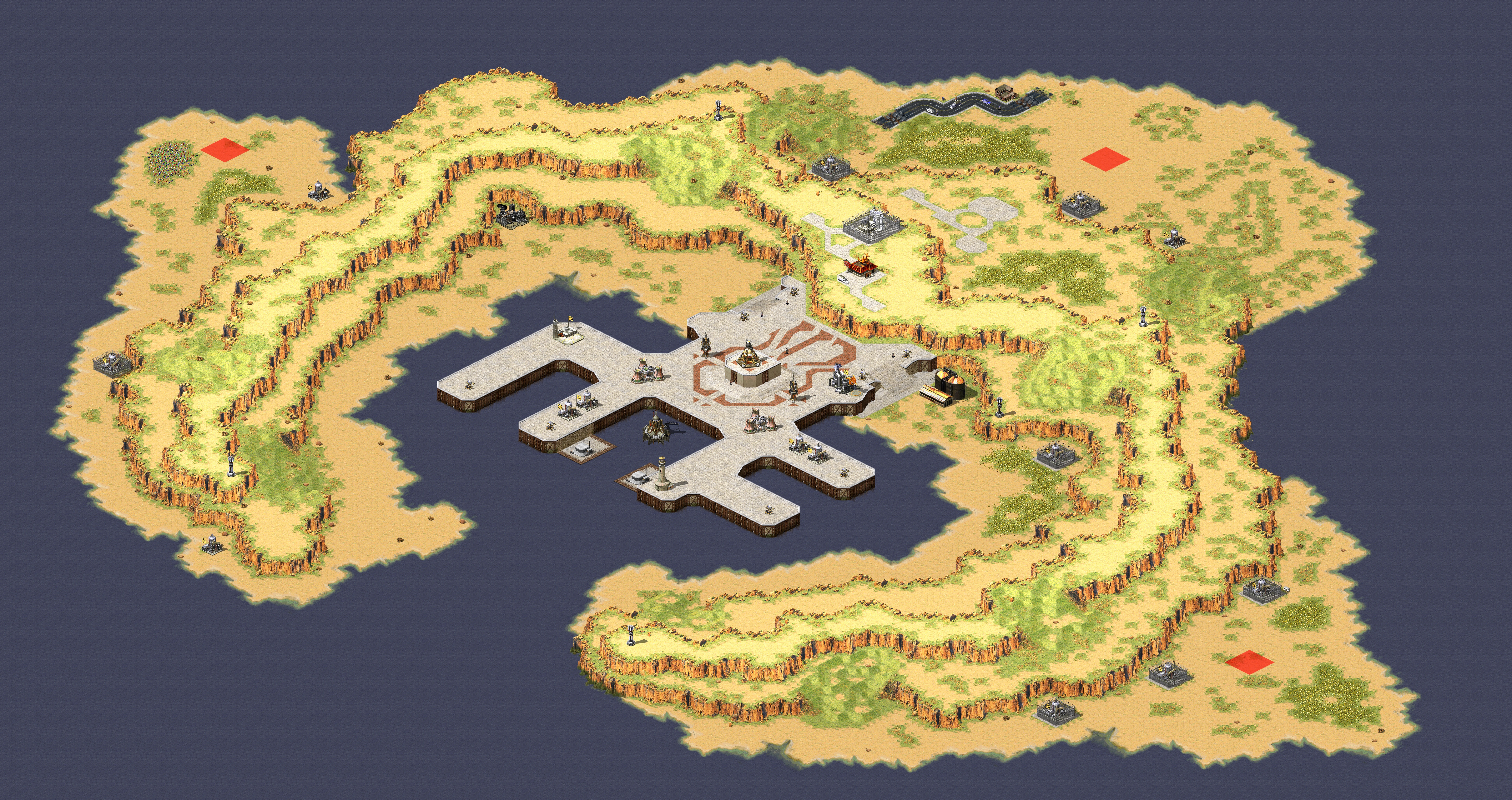 Rendered map: Return to Yuri
