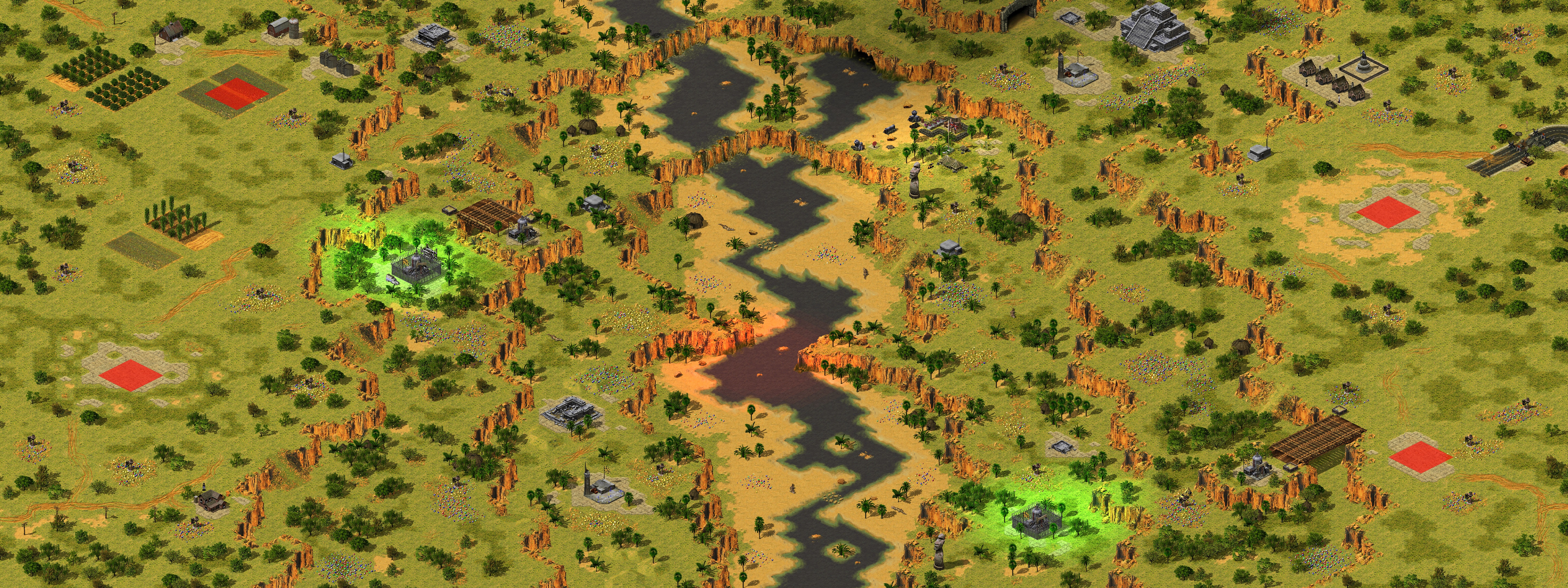 Rendered map: The V-Valley 2