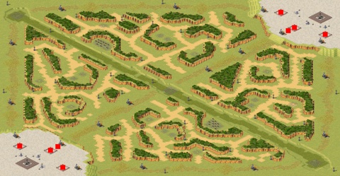Rendered preview of Red Alert Canyon 5v5