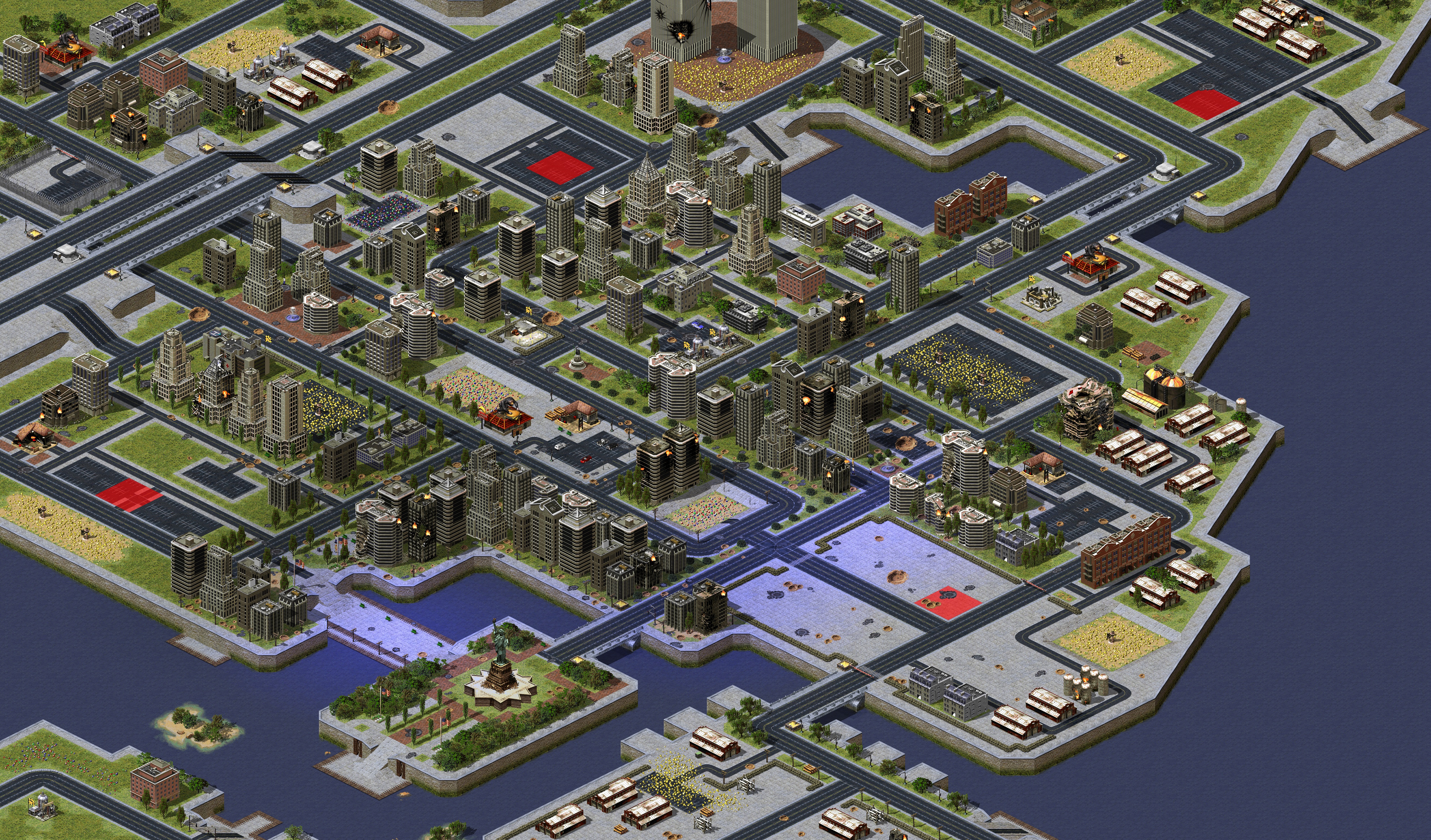 Rendered map: MO: Old New York