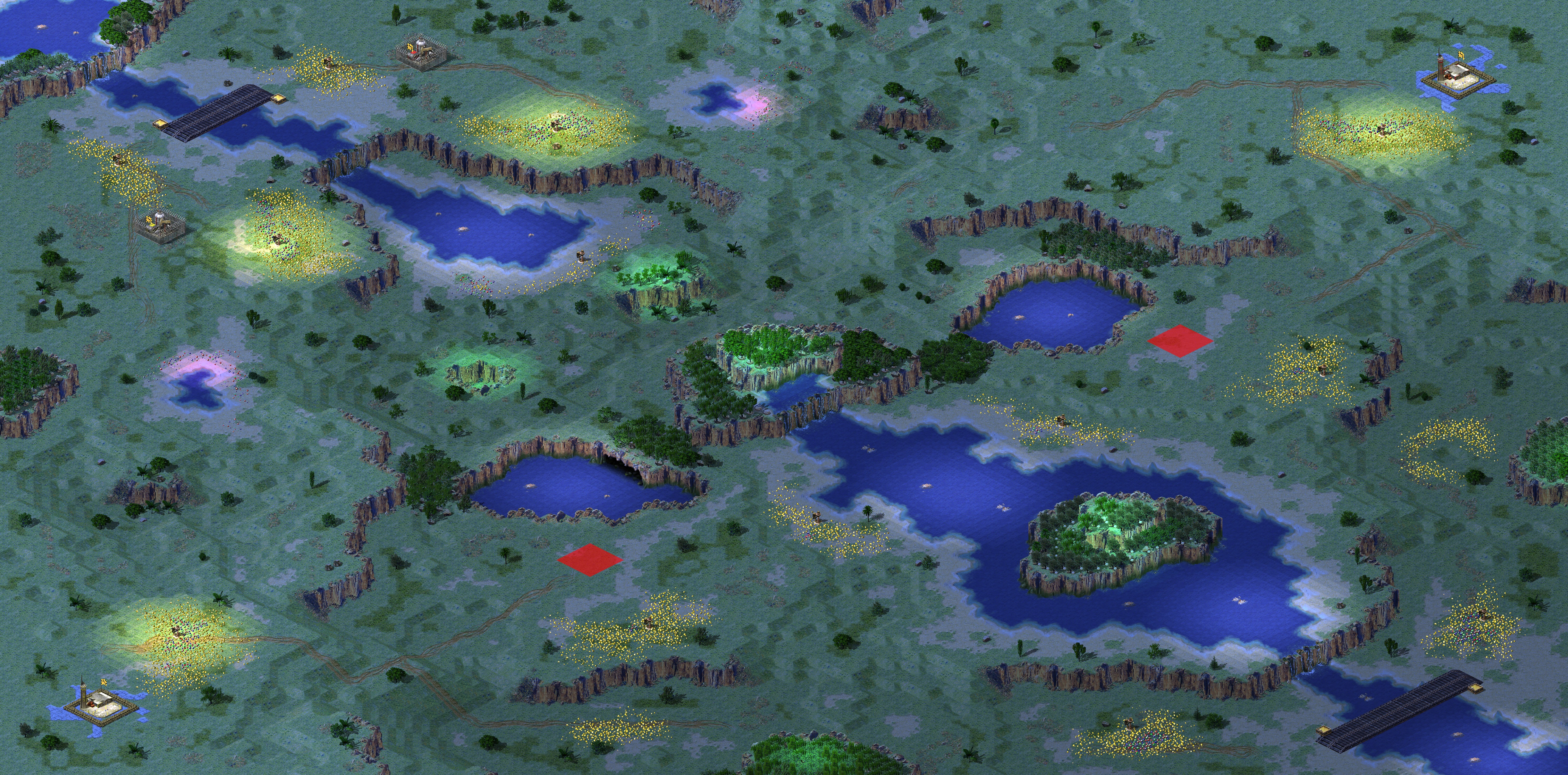 Rendered map: Orchid Lake