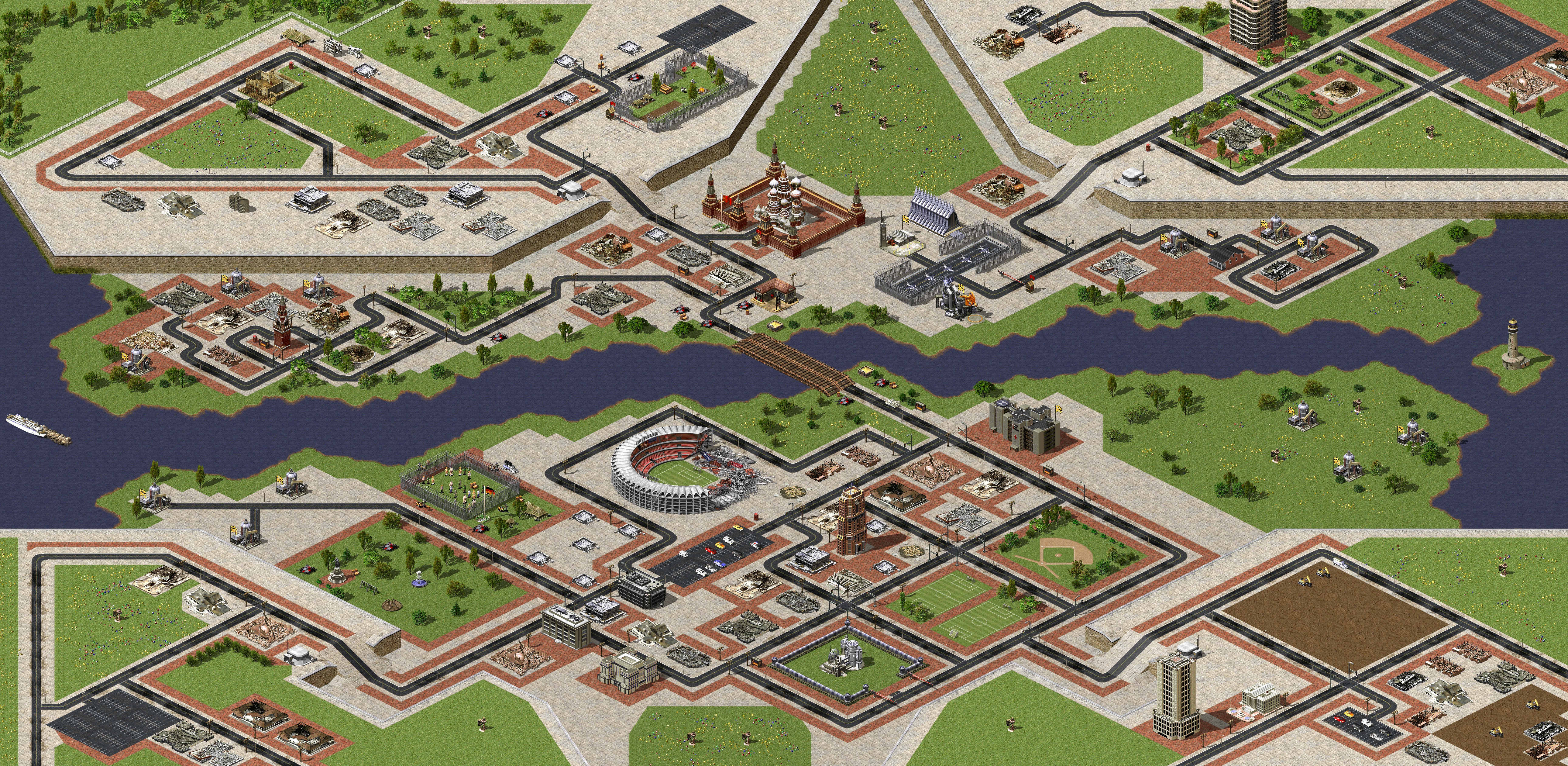 Rendered map: stalingrad