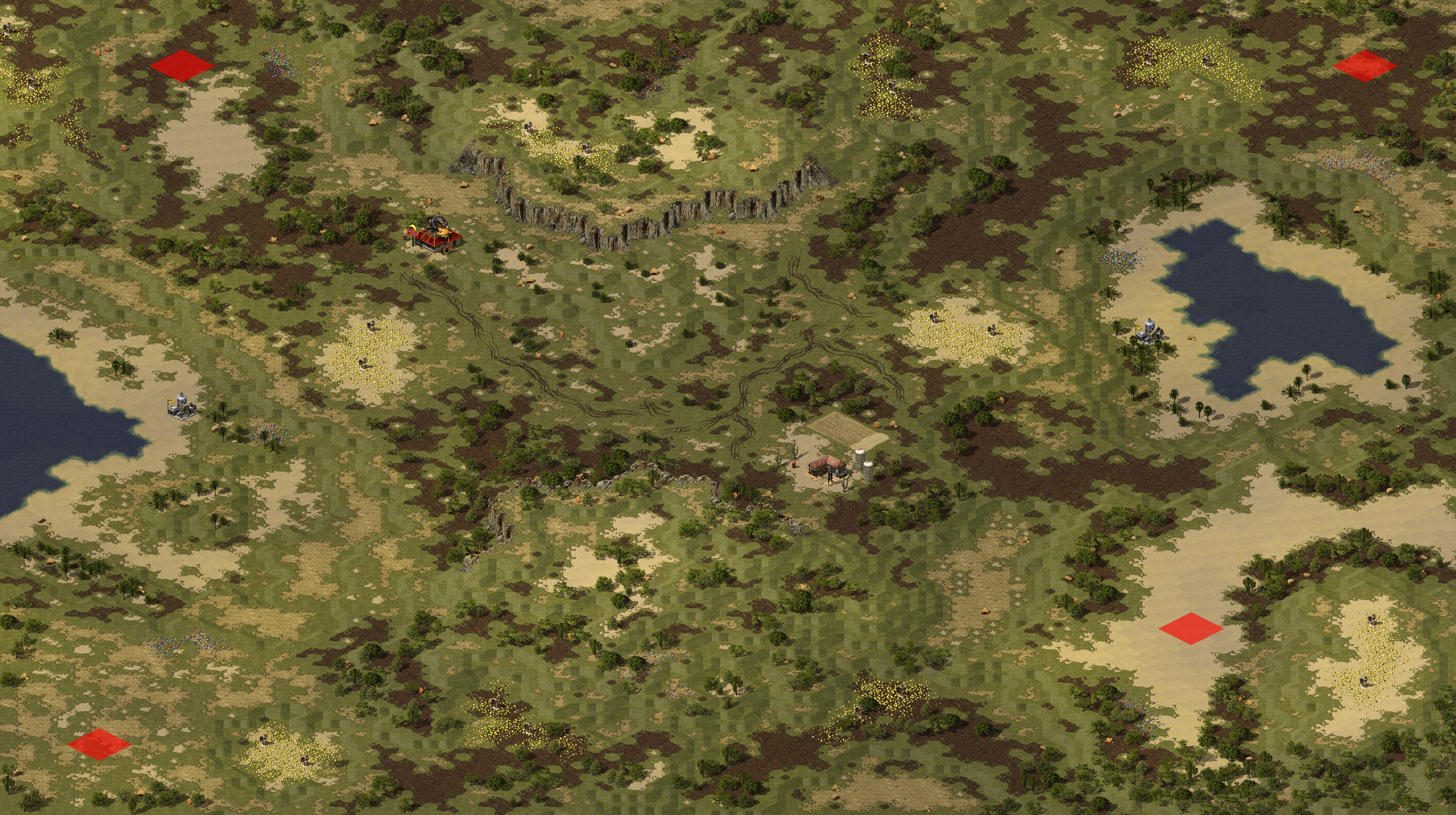 Rendered map: Golden State Valley