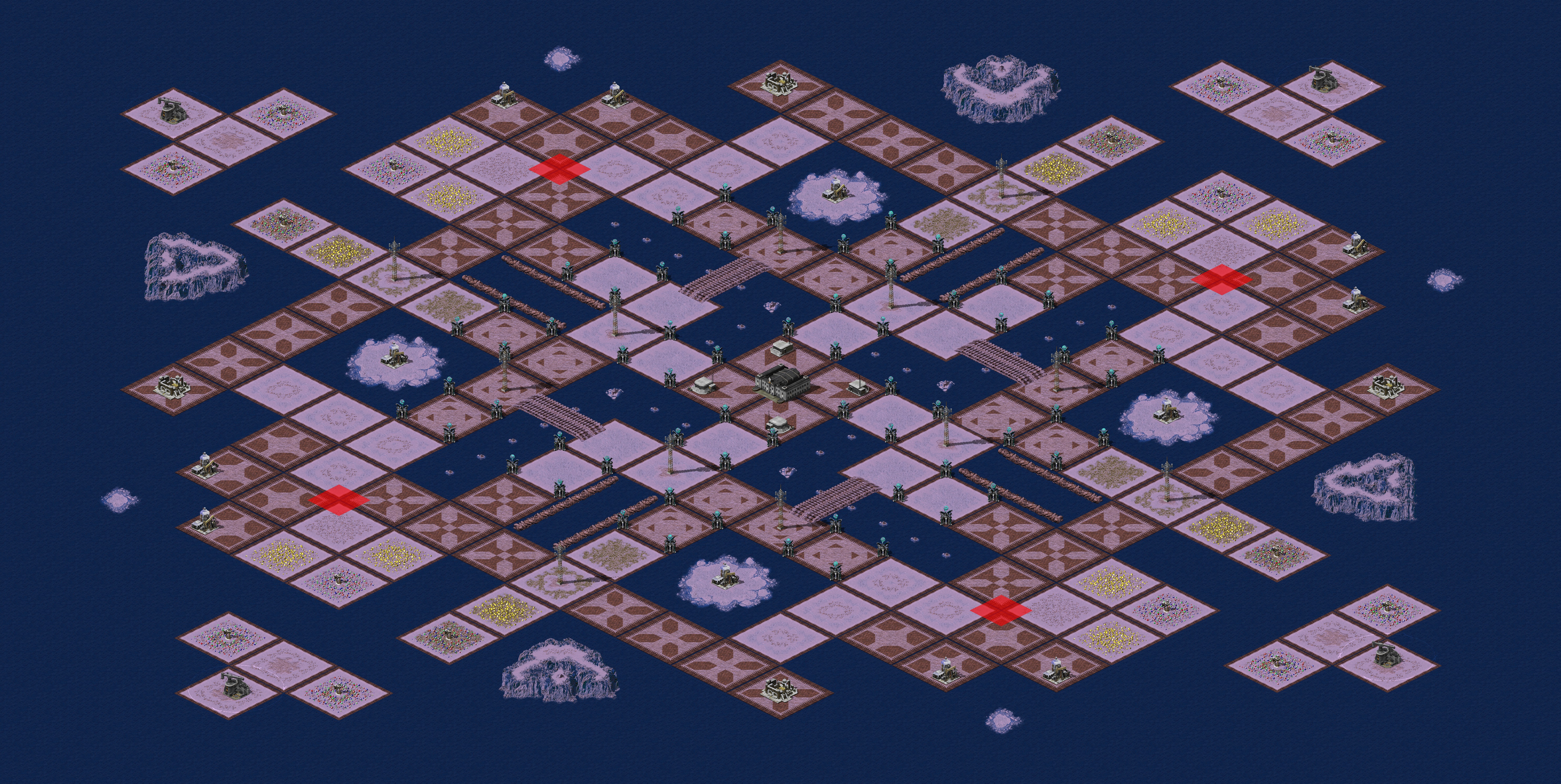 Rendered map: Tetris