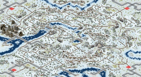 Rendered preview of ville d�vast� creat
