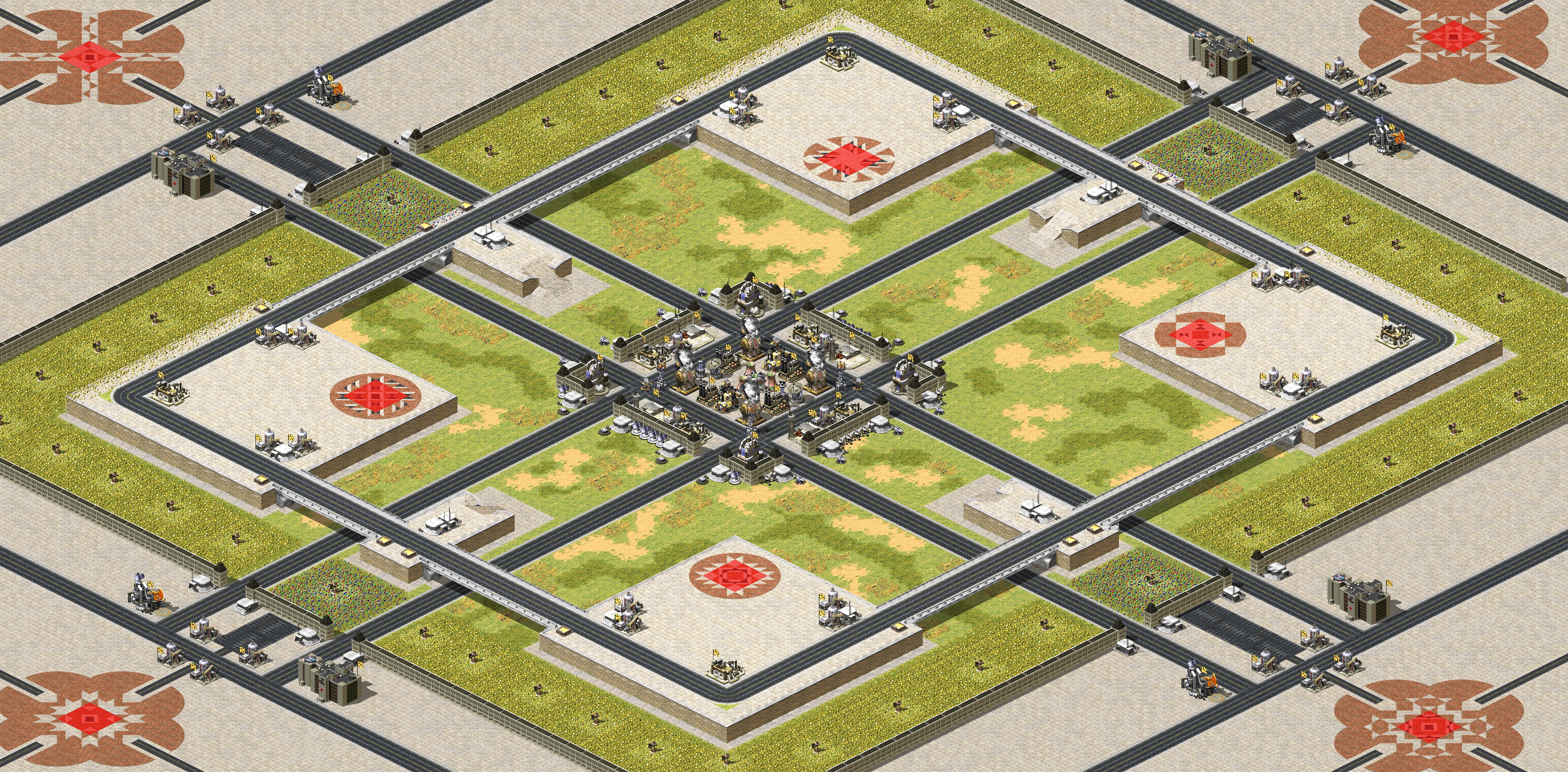 Rendered map: Tech Center 2