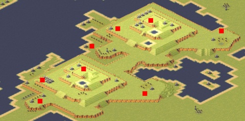 Rendered preview of High Cliff Two Patches - Melee & 4v4