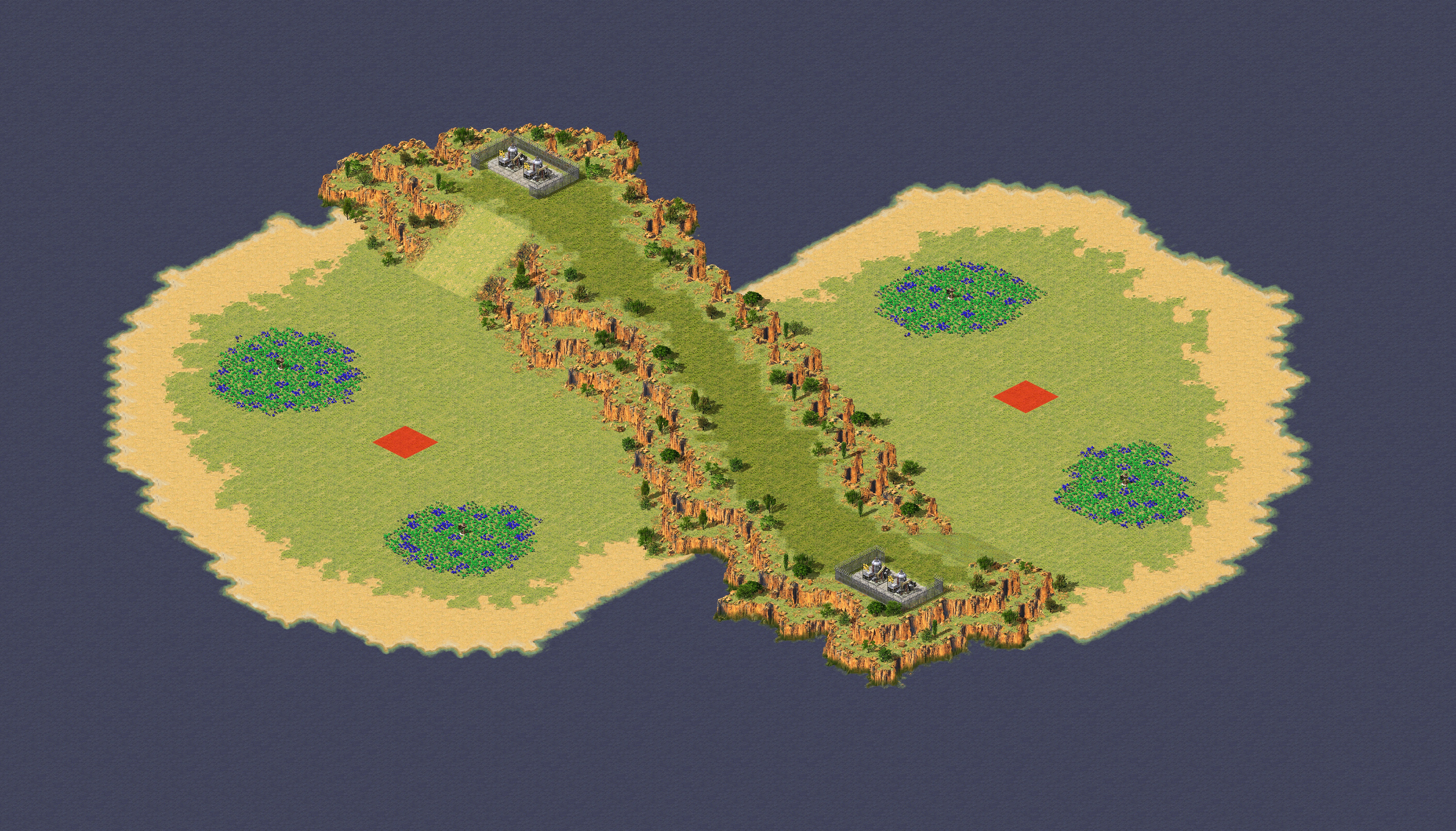 Rendered map: (2) Infinity Isle