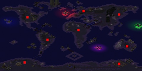 Rendered preview of World Map 1-4