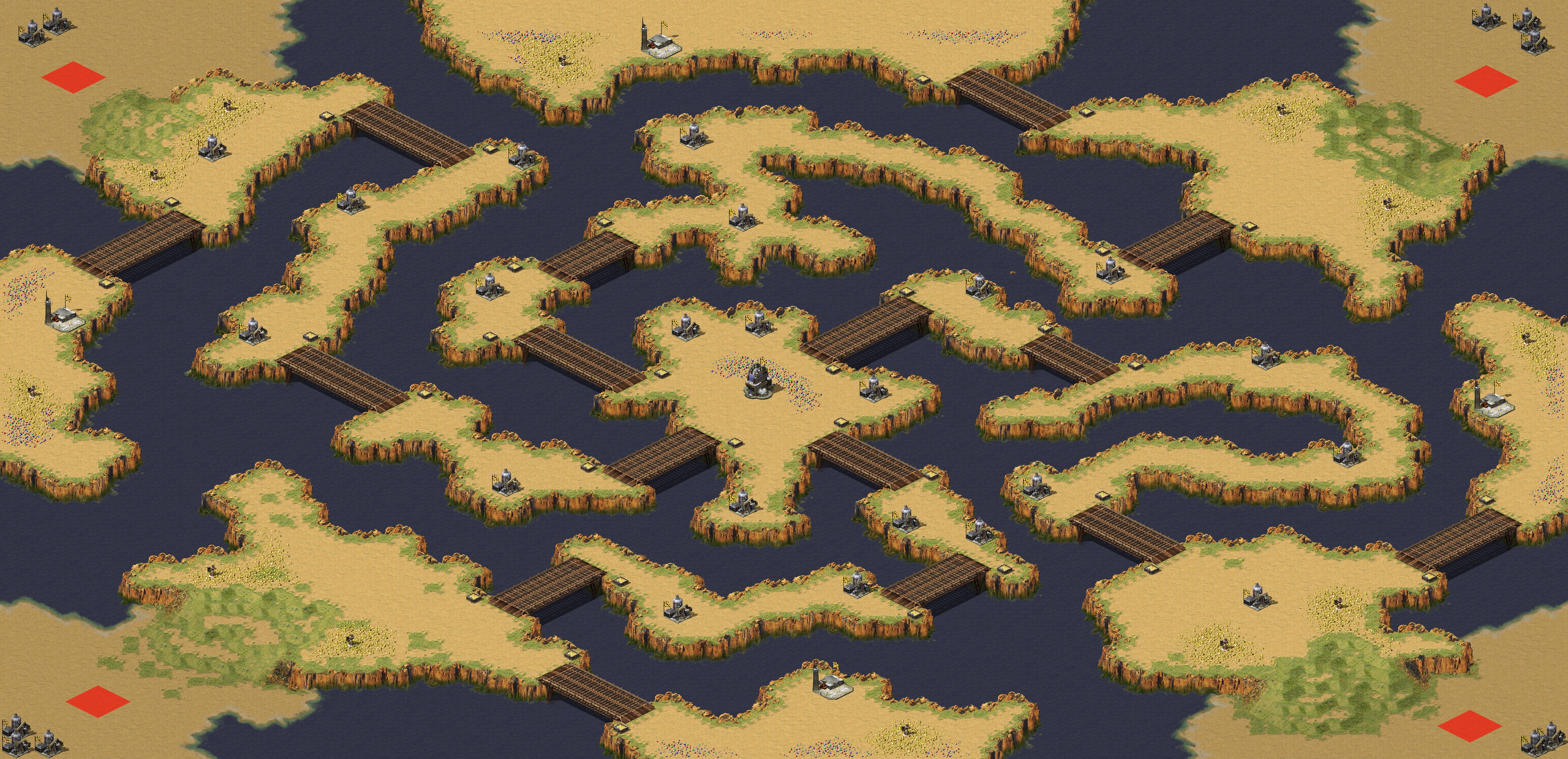 Rendered map: Buffed Dire Wasteland