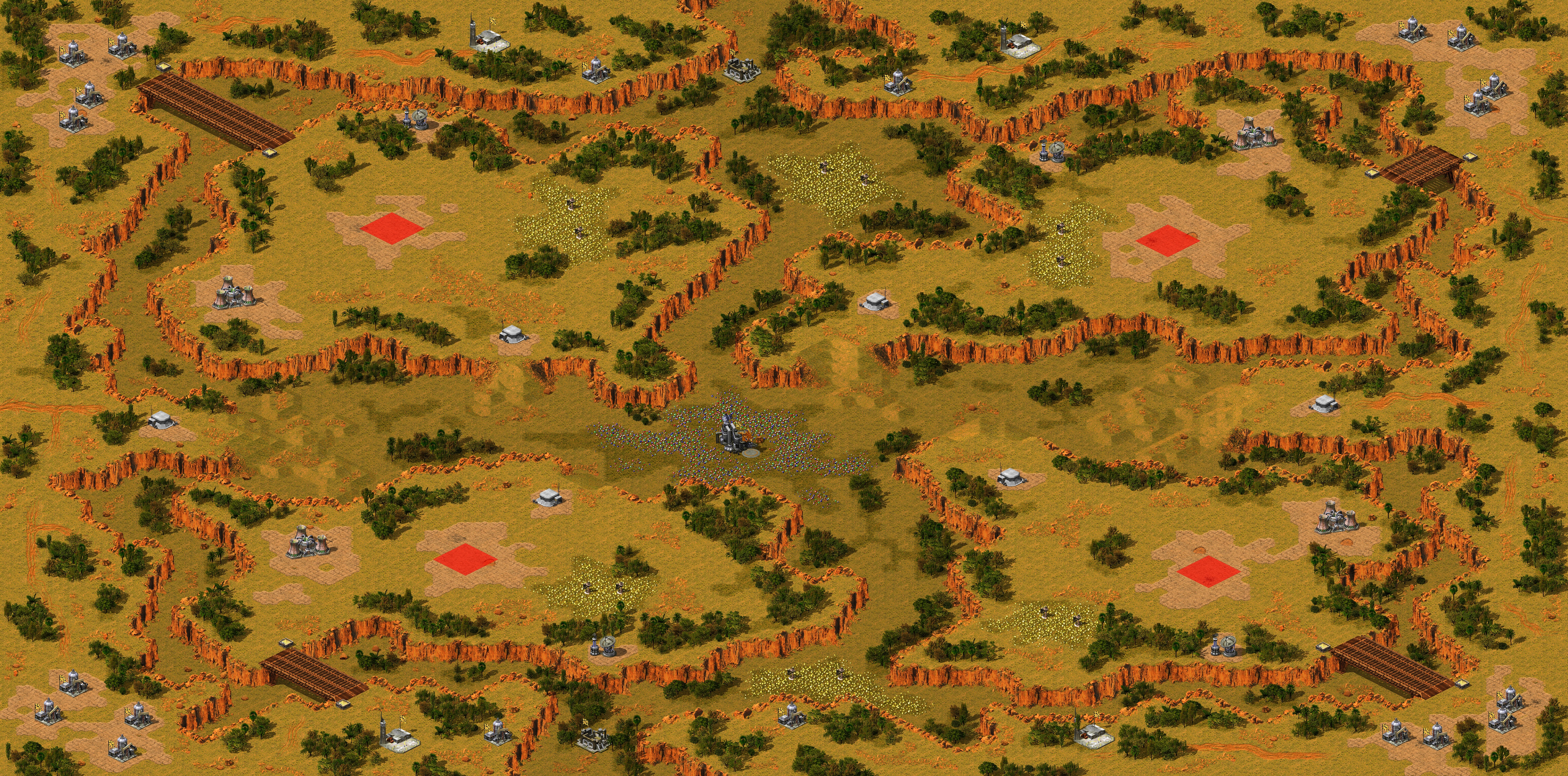 Rendered map: Encircled (Othalla6)