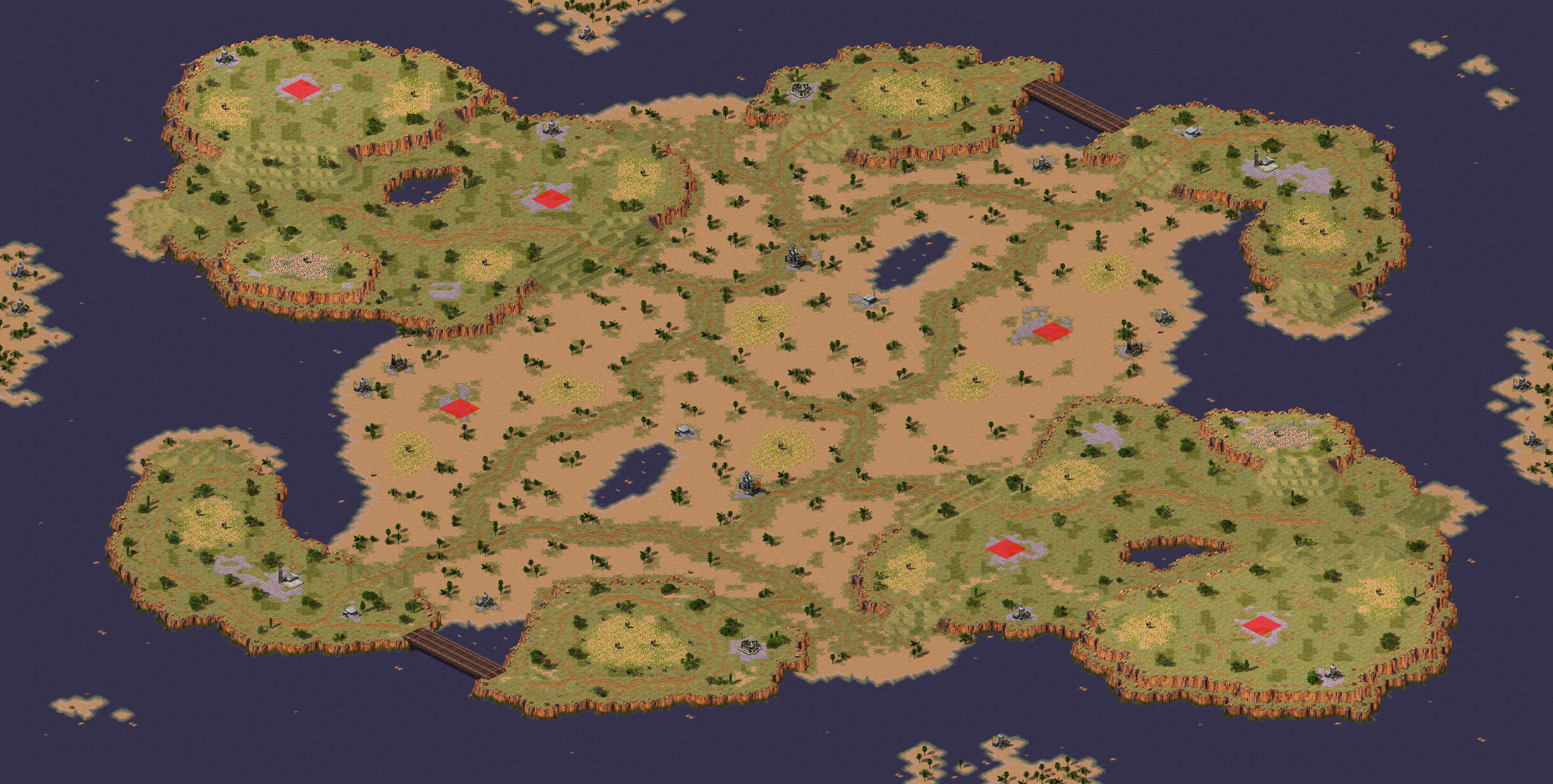 Rendered map: Krakenhaven