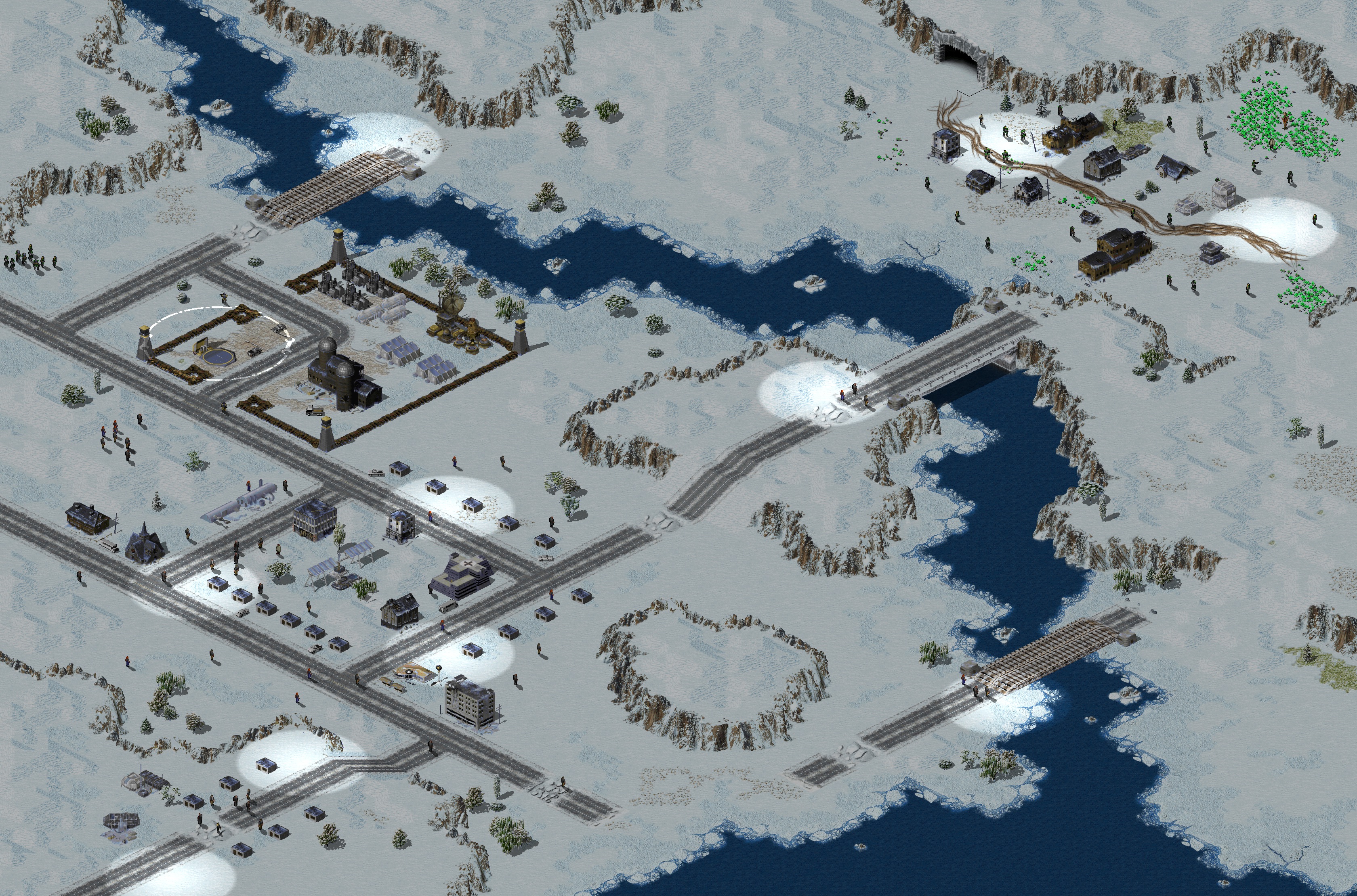 Rendered map: GDI 03 [FS]: Quell the Civilian Riot