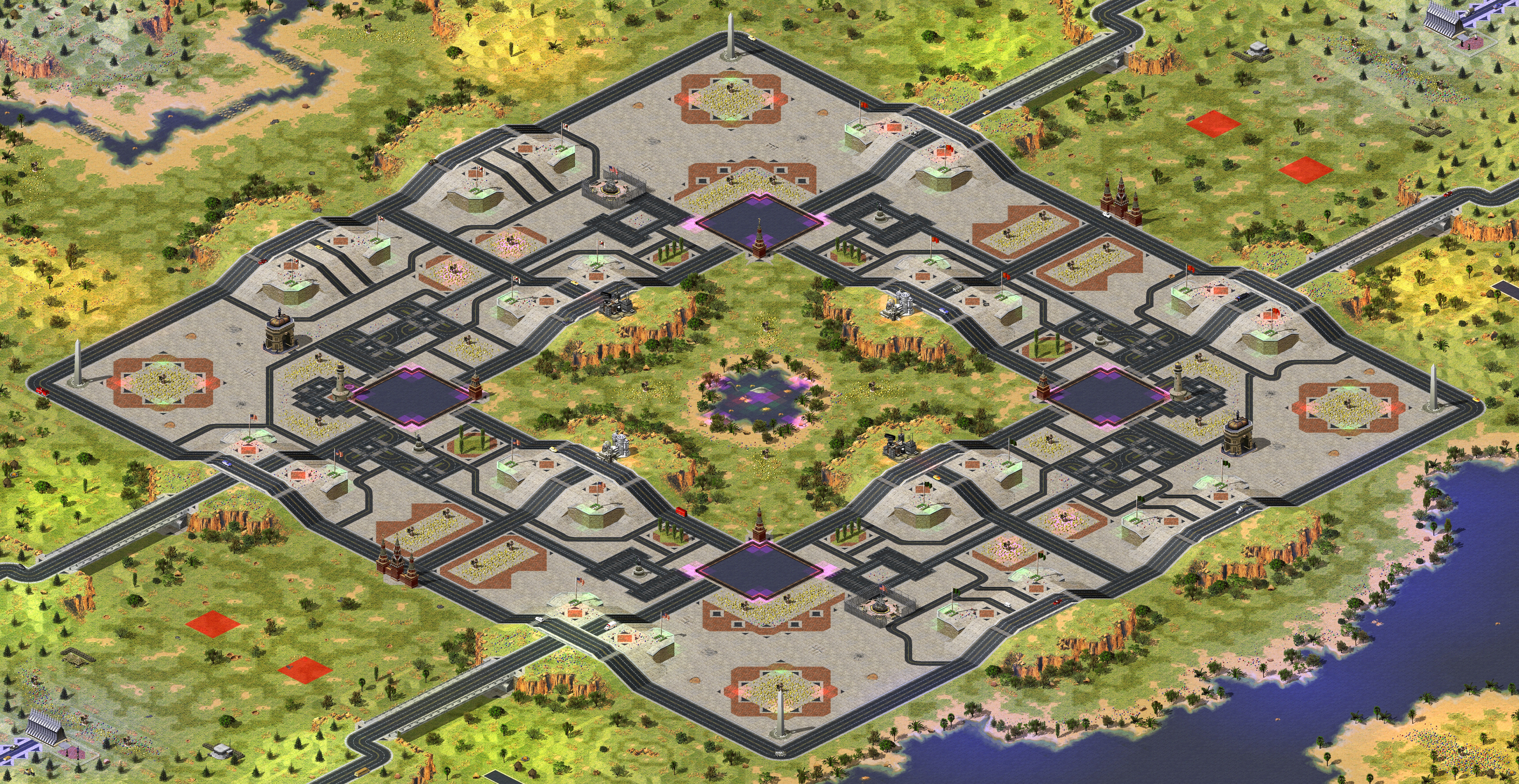 Rendered map: Wormhole