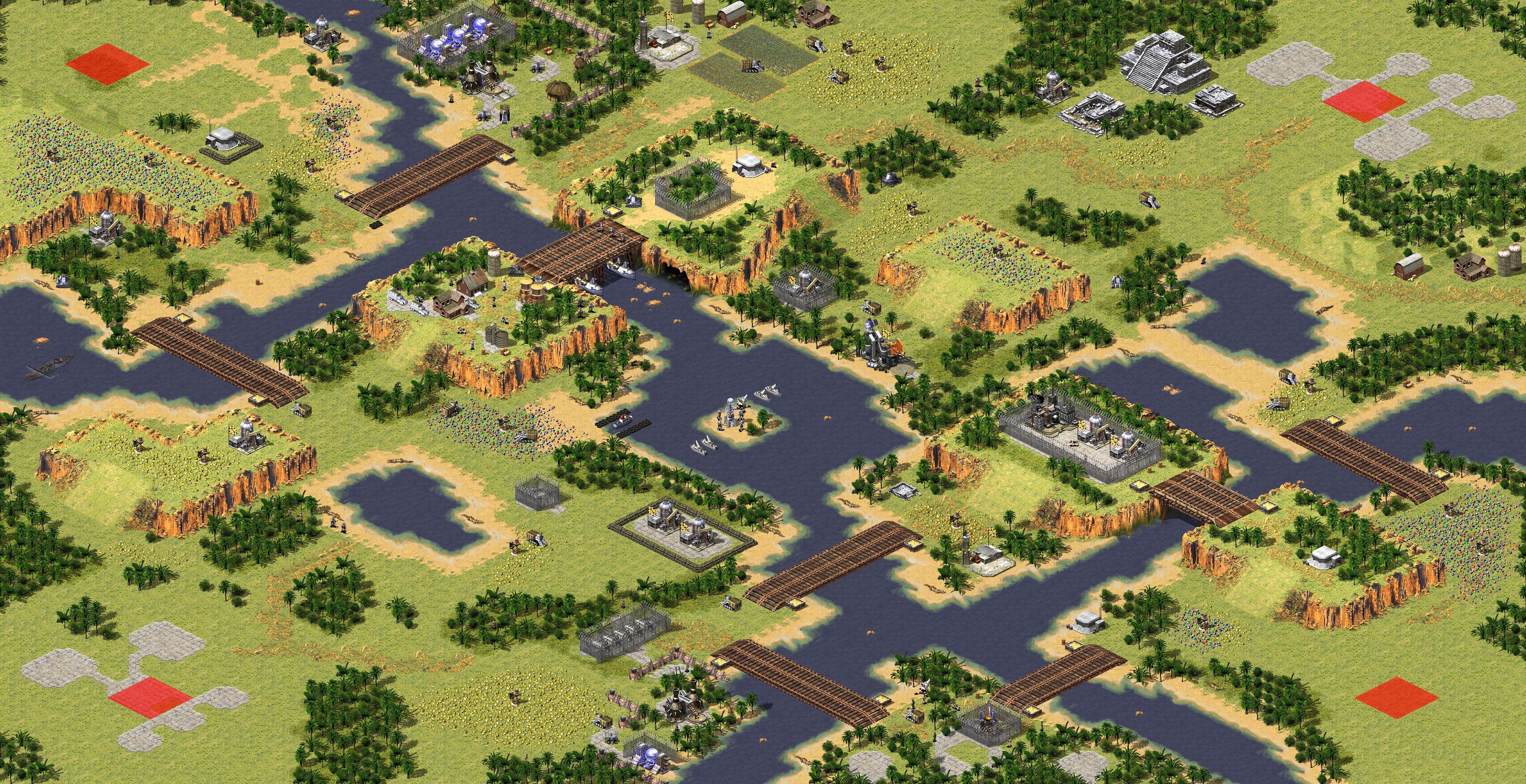 Rendered map: Ore Wars