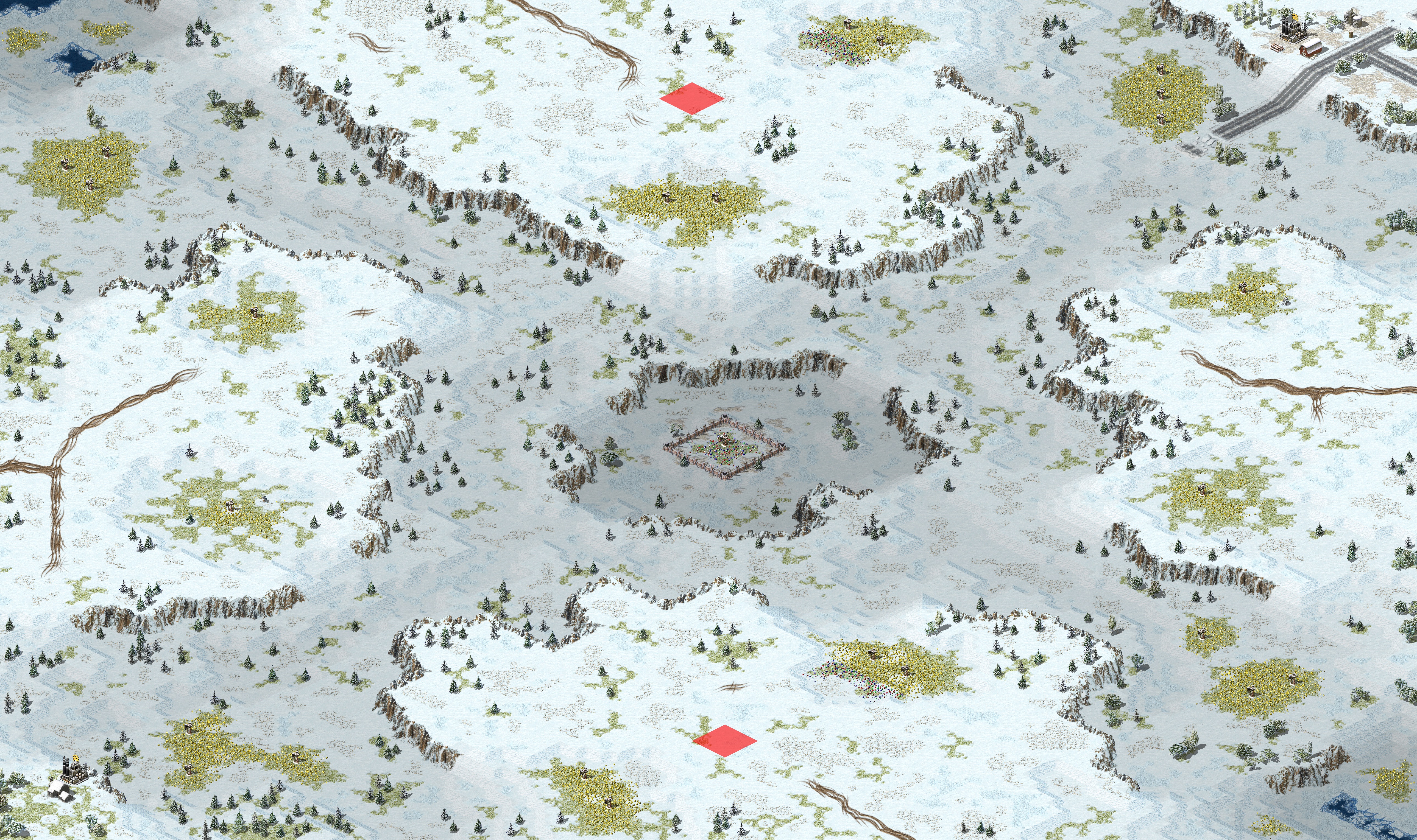 Rendered map: Coldest Peak (2-4)
