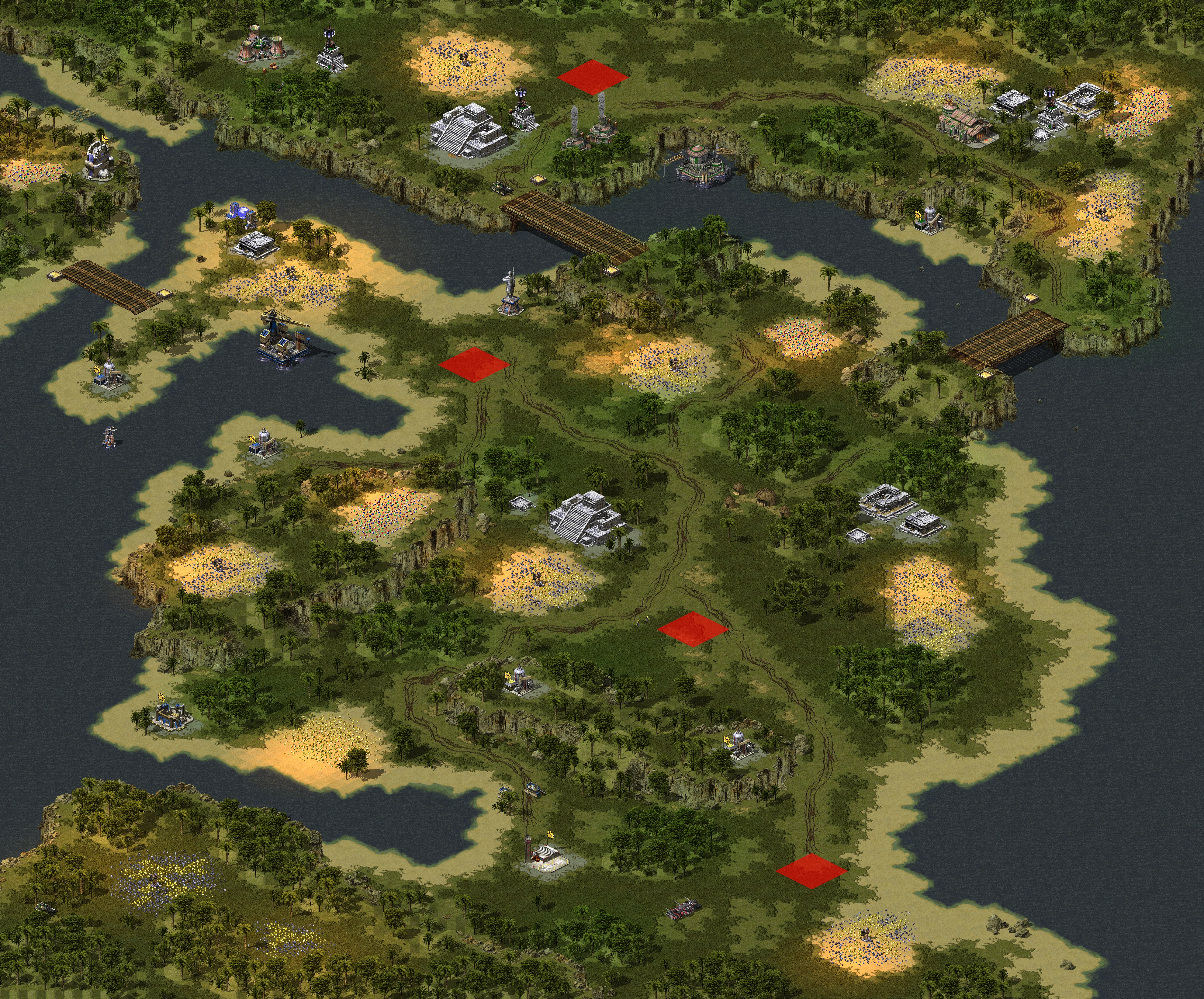 Rendered map: Campaign 3 Map 2
