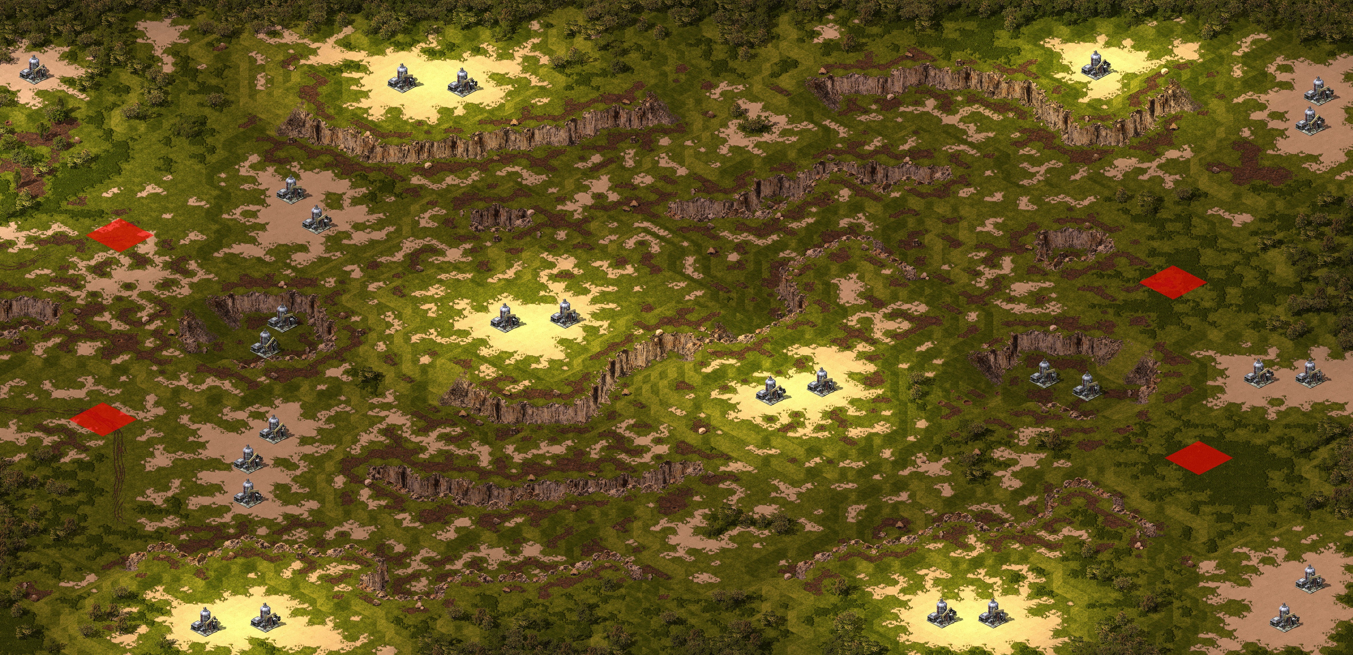 Rendered map: Yin Yang (4)