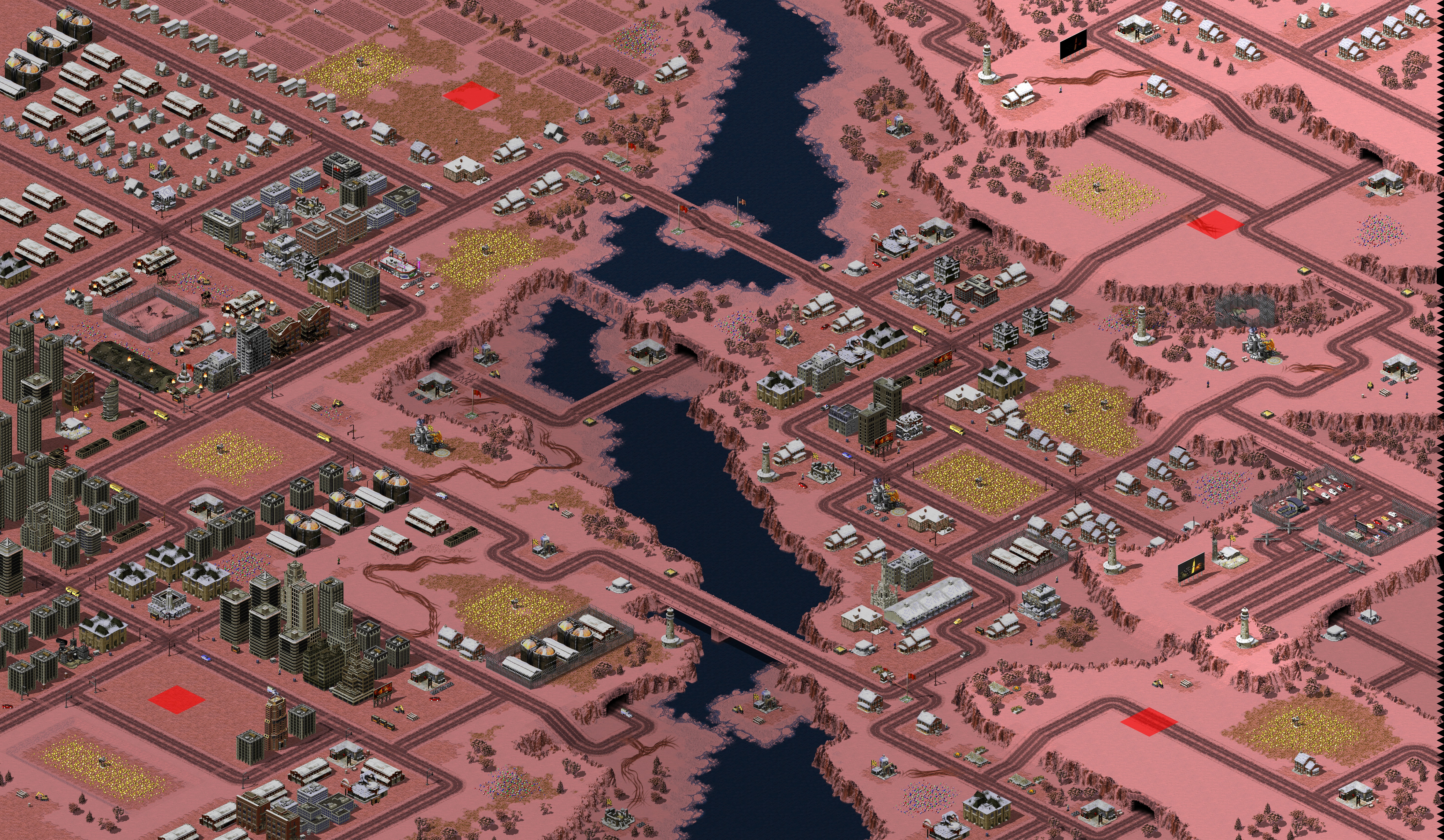 Rendered map: Gaia Crash Mystery