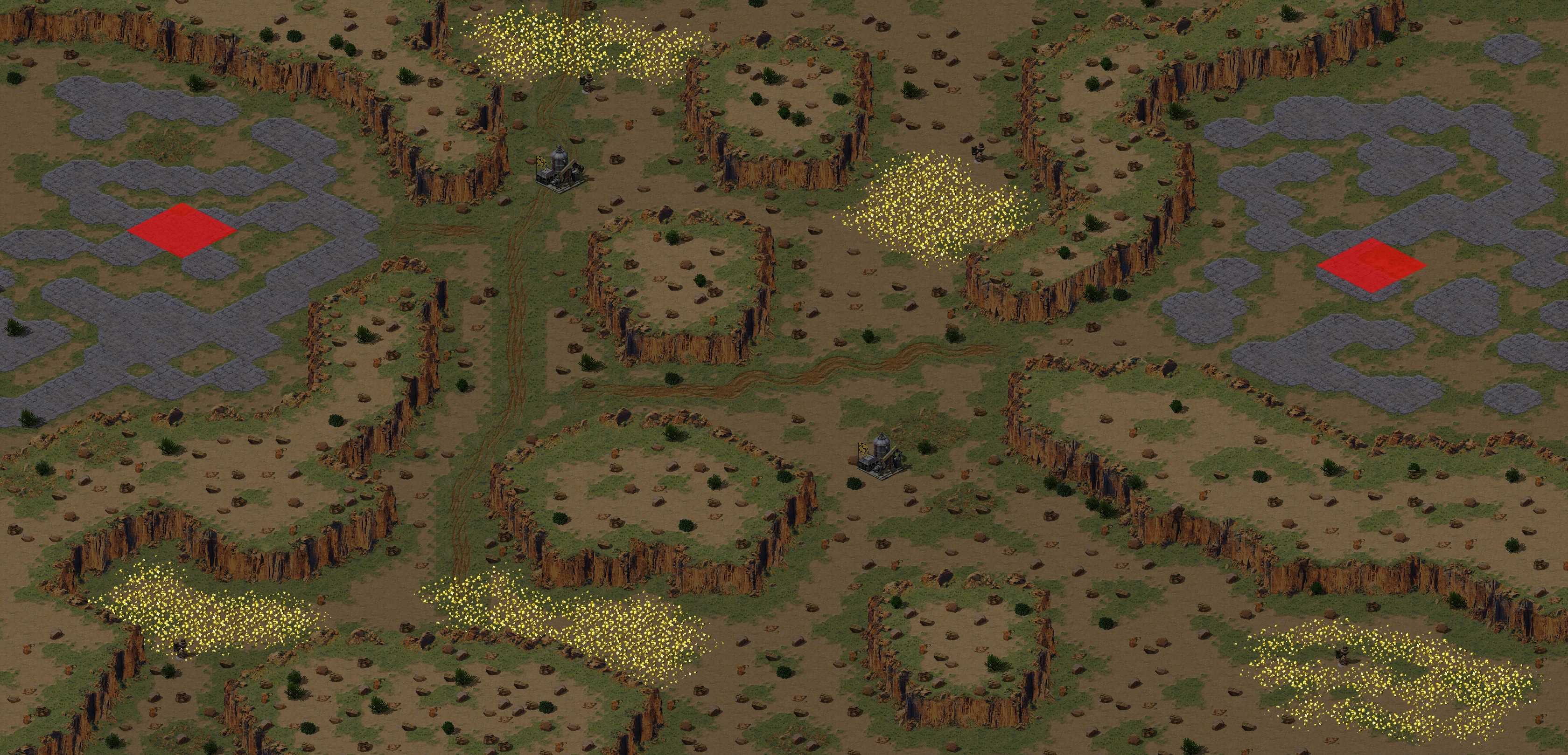 Rendered map: Boulder Dash