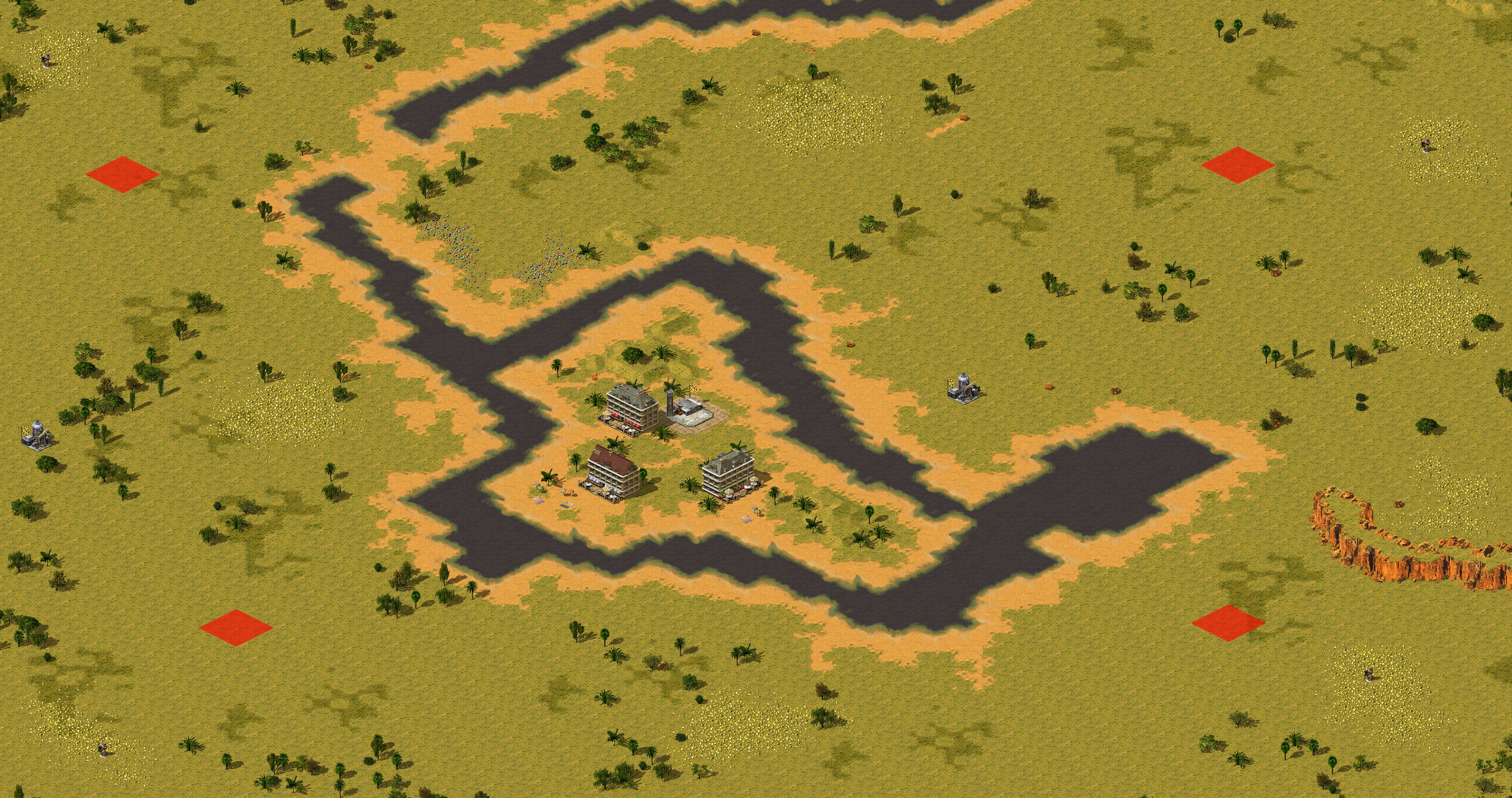 Rendered map: Campaign 4 Map 1