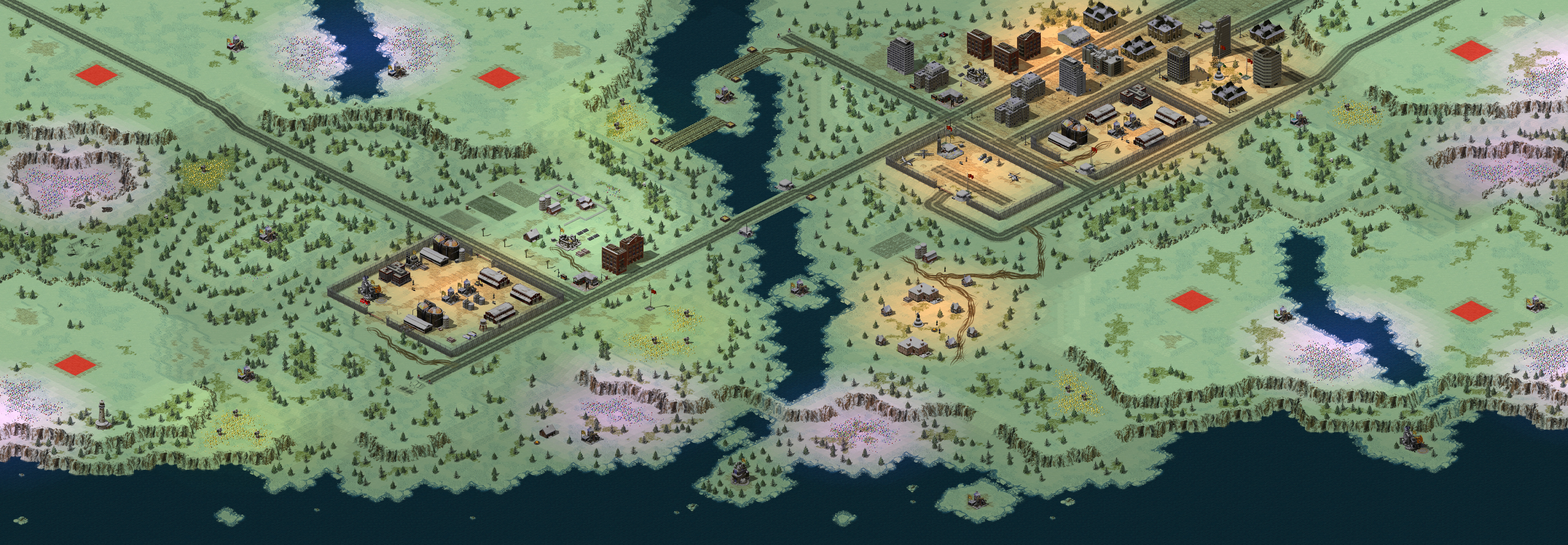 Rendered map: Buffed - Russian Checkpoint