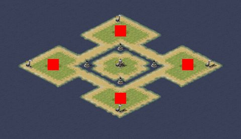 Rendered preview of Four-Player Islet Patch