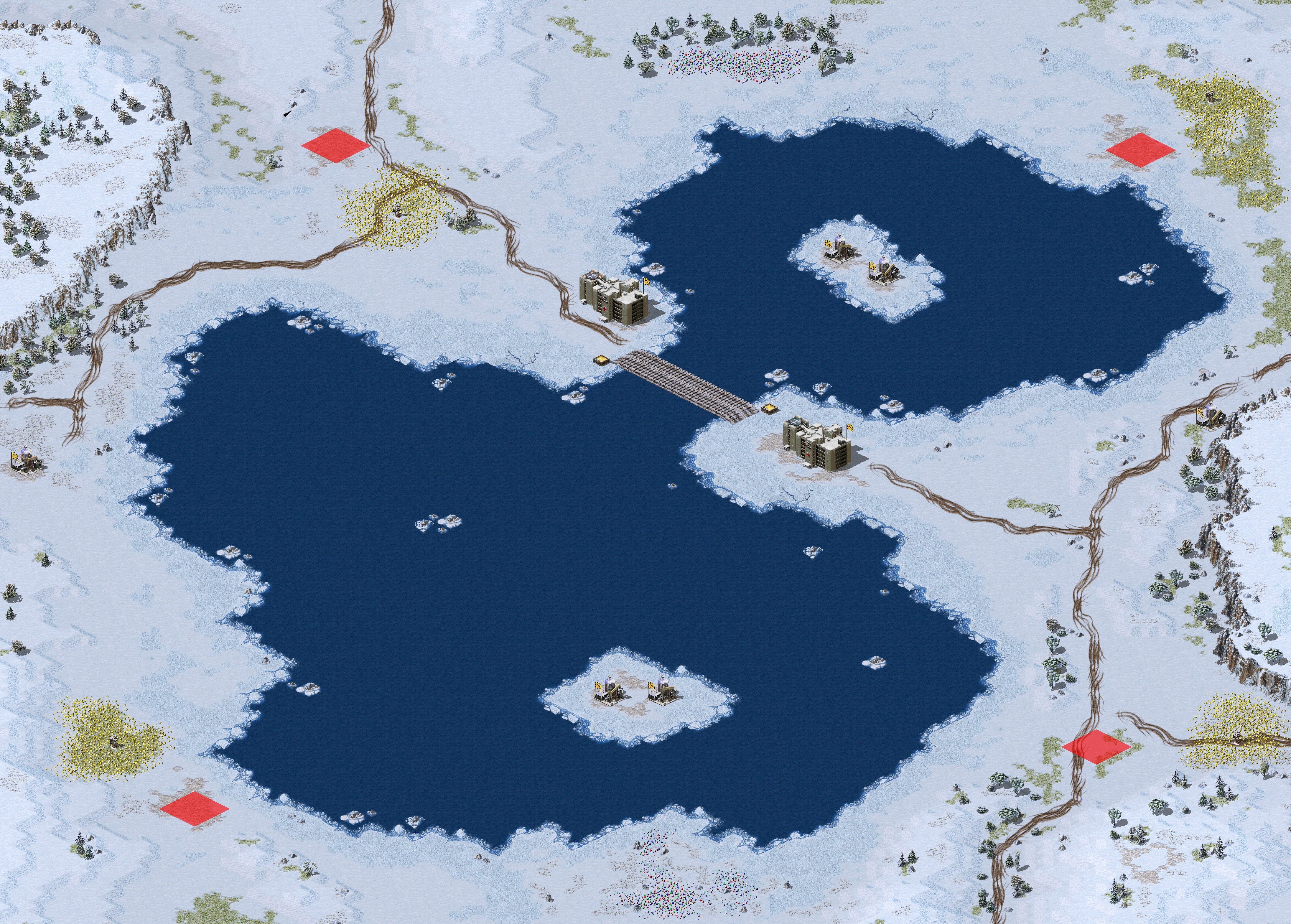 Rendered map: Cumin Lake